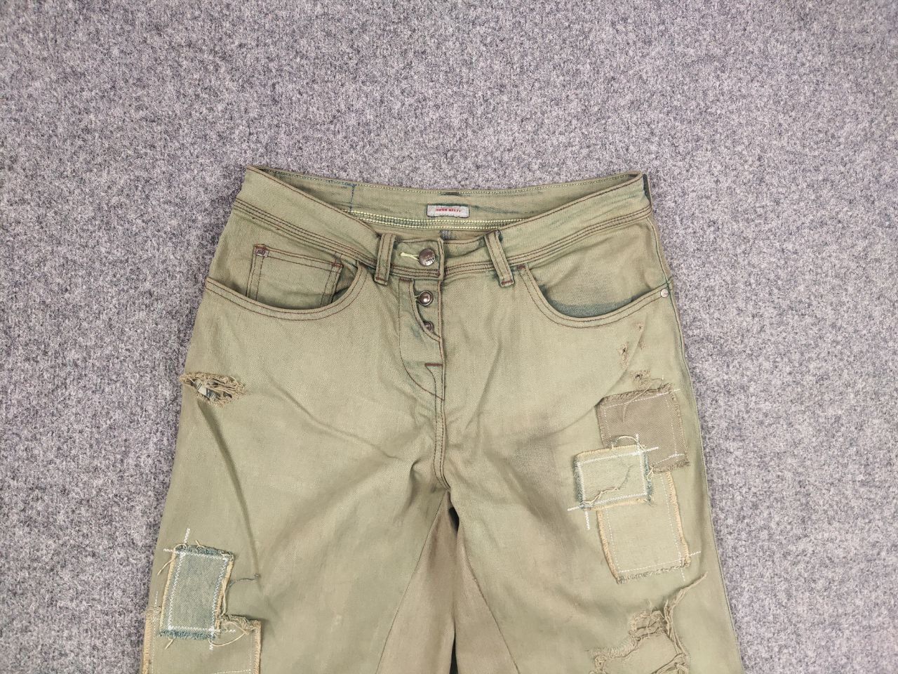 🤢 Miss Sixty Vintage Y2K Baggy Distressed Denim Jeans