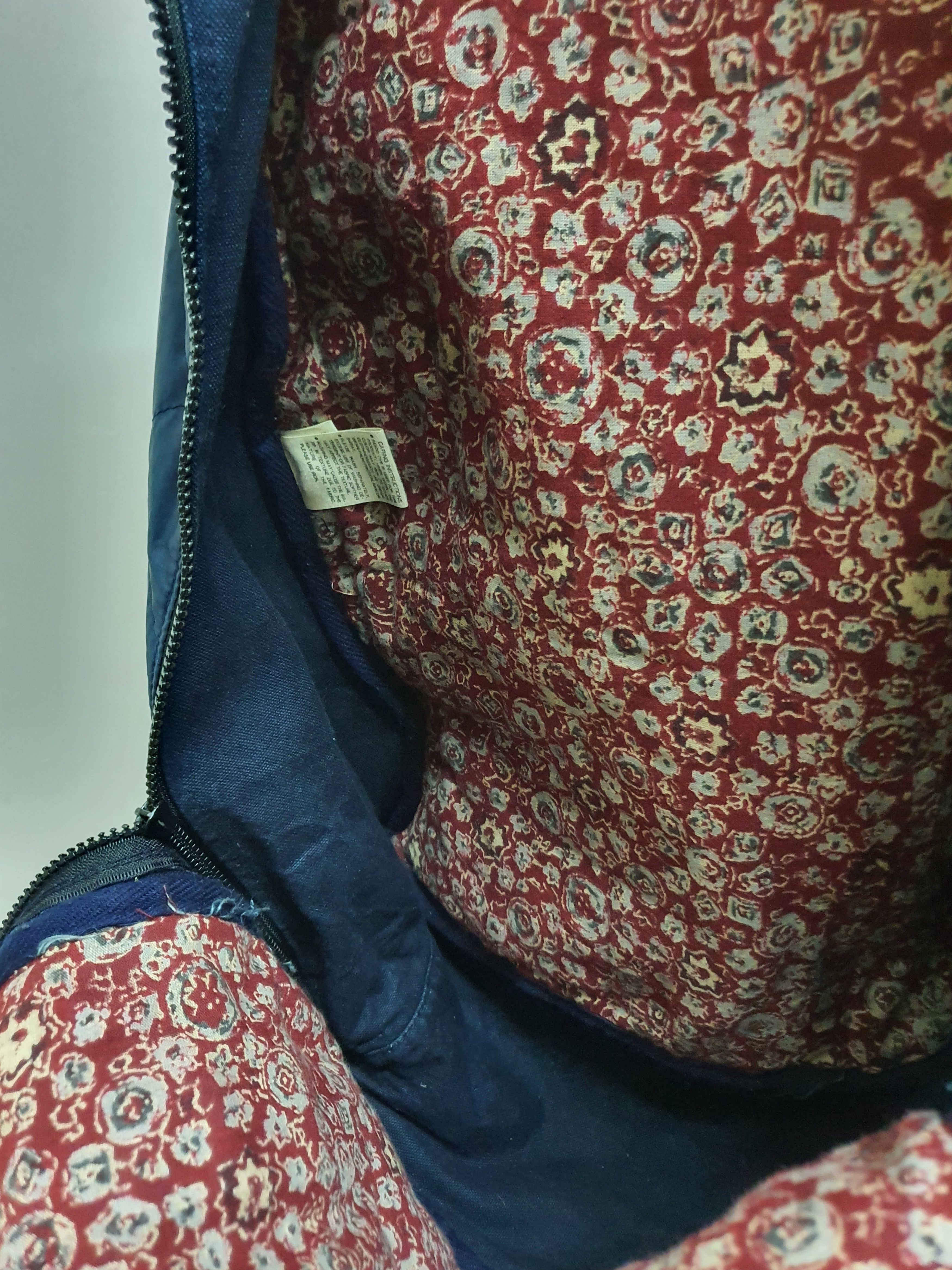 45rpm × Japanese Brand 45rpm Japanese Brand Denim Indigo Dye Backpack. Size ONE SIZE - 16 Thumbnail