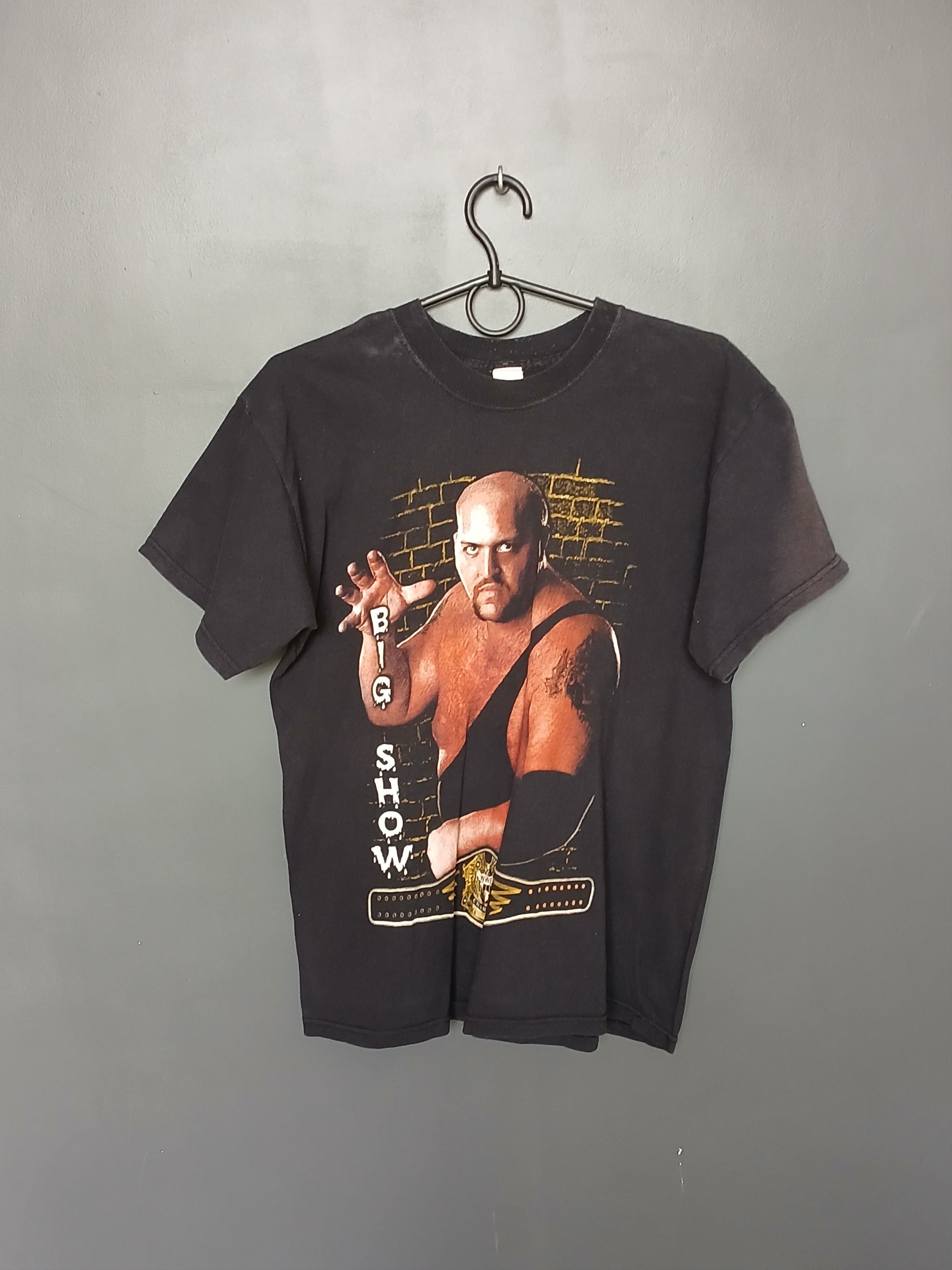 Vintage × WWE × WWF Vintage WWE Big Show Wrestling T-Shirt Size US S / EU 44-46 / 1 - 1 Thumbnail