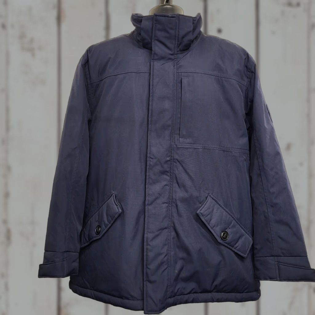Lands' End Lands' End Squall Parka Mens 2XL Navy Blue Down Lined Coat Parka Women? No. Size US XXL / EU 58 / 5 - 1 Thumbnail