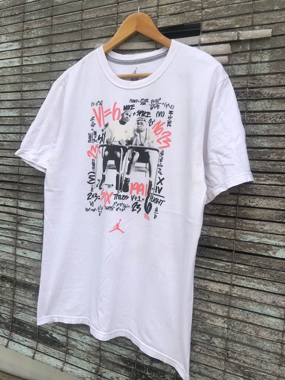 Japanese Brand Vintage Y2K Nike Air Jordan Michael Jordan + Spike Lee Tee Size US L / EU 52-54 / 3 - 3 Thumbnail