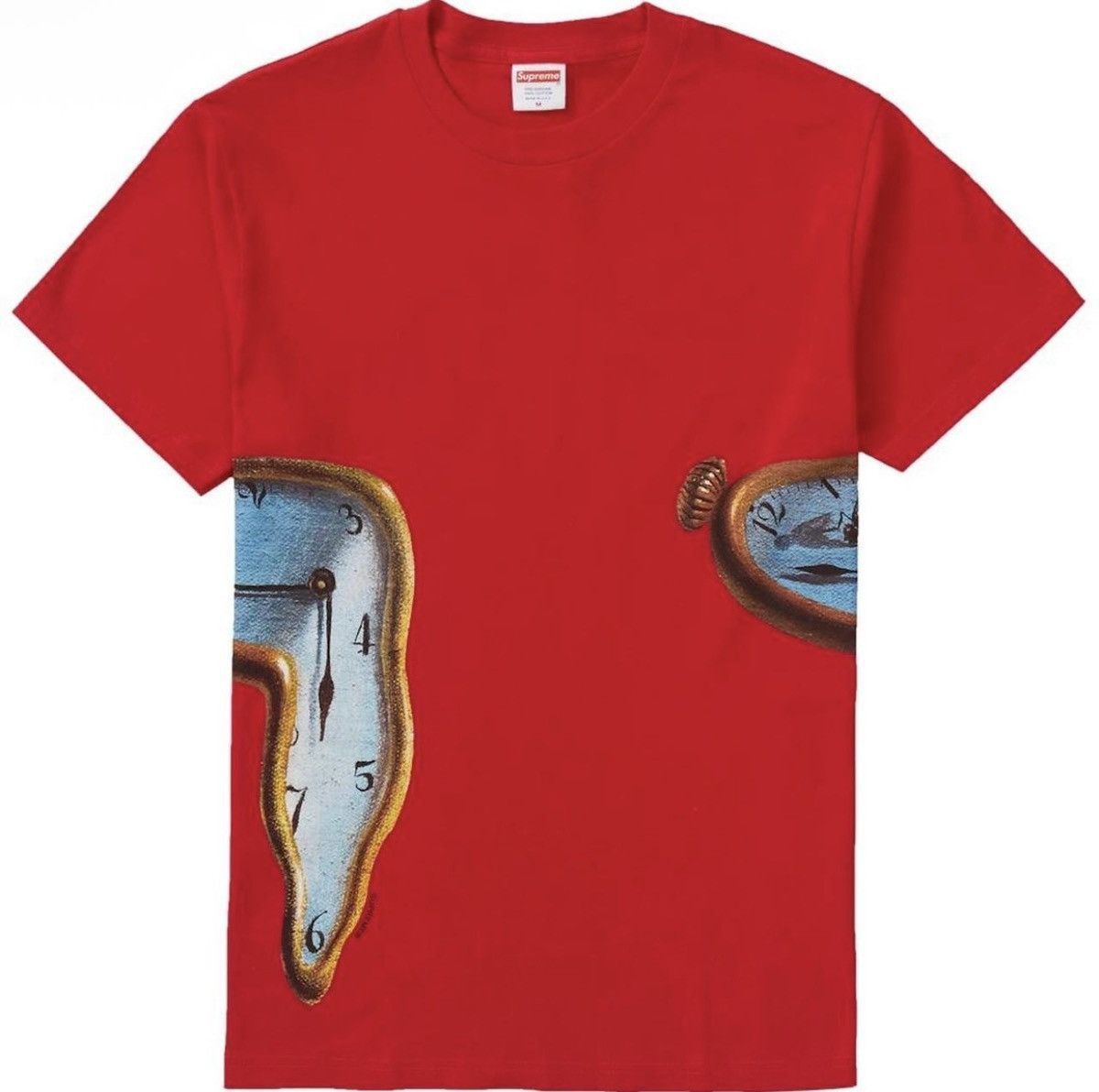 Supreme Salvador Dali Persistence of Memory T-Shirt SS19
