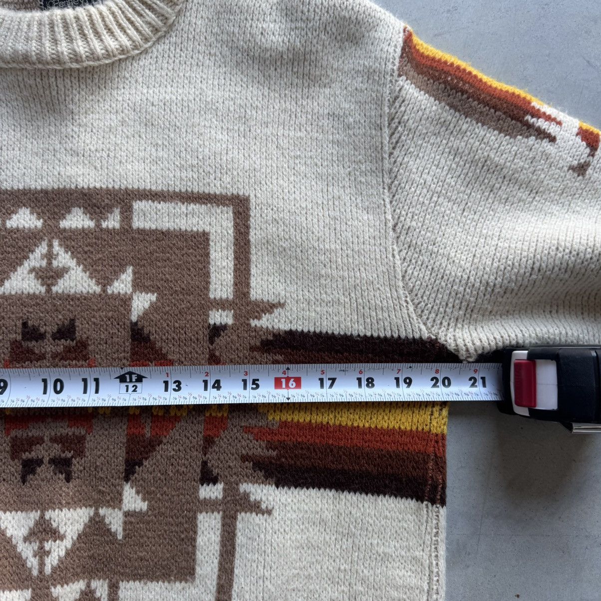 Vintage Vintage 60s Aztec Navajo Southwestern JCPenny Sweater Size US L / EU 52-54 / 3 - 4 Thumbnail