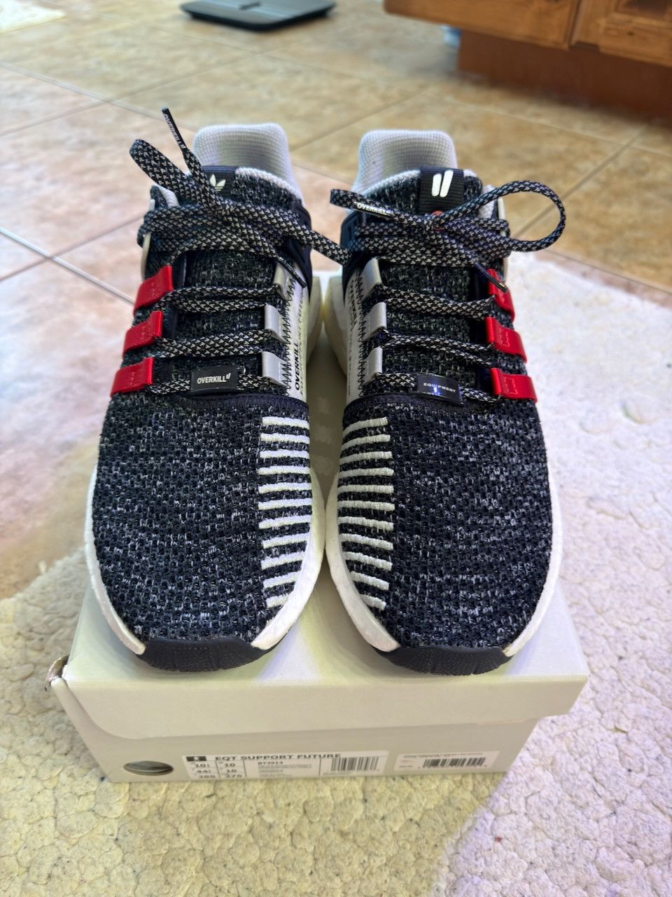 Adidas adidas EQT Support Future Overkill Coat of Arms BY2913 Size US 10.5 / EU 43-44 - 4 Thumbnail