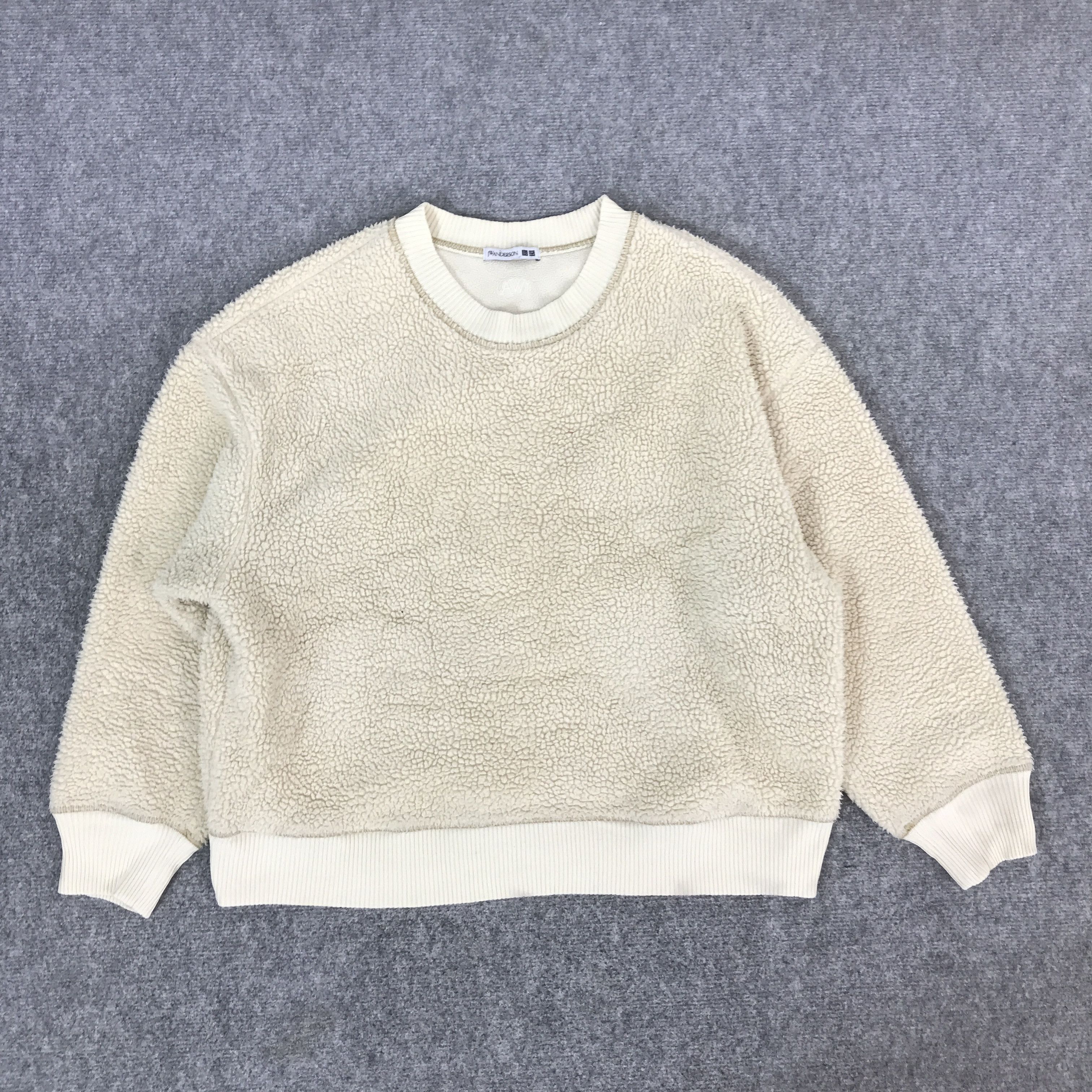 JW Anderson × Uniqlo JW ANDERSON X UNIQLO FLEECE SWEATSHIRT K65B4 Size US L / EU 52-54 / 3 - 1 Thumbnail