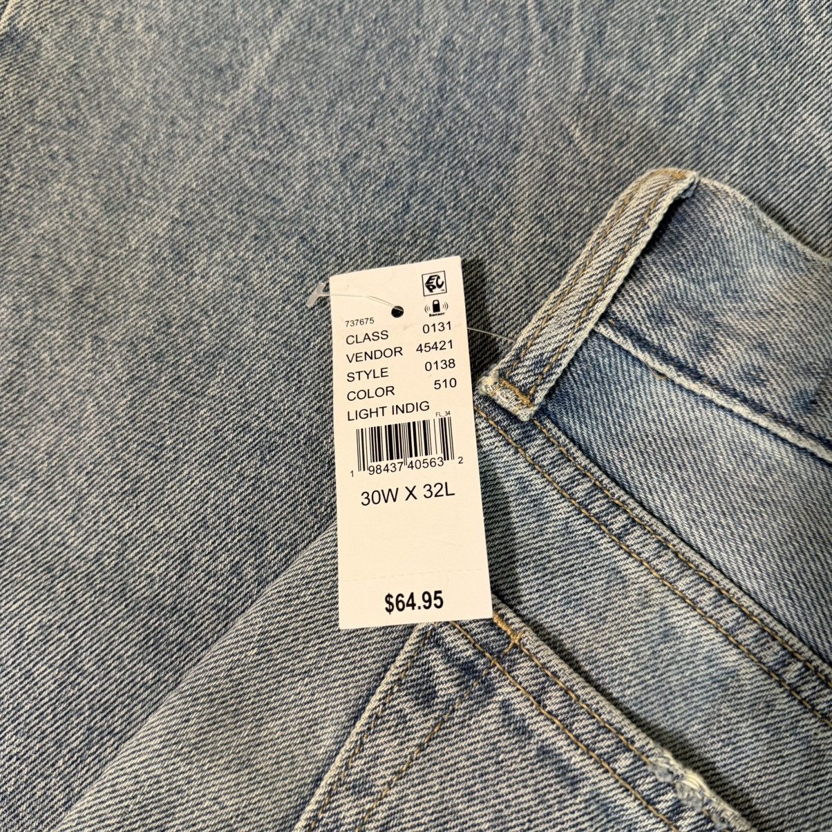 Pacsun Pacsun Baggy Distressed Light blue Jeans Size US 30 / EU 46 - 5 Thumbnail