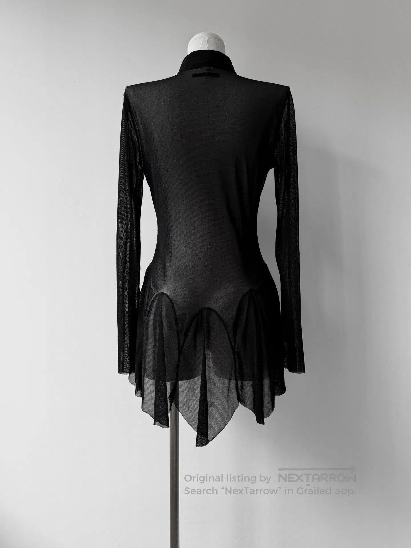 Jean Paul Gaultier Jean Paul Gaultier Tulle Ballet Blouse. Size S / US 4 / IT 40 - 5 Thumbnail