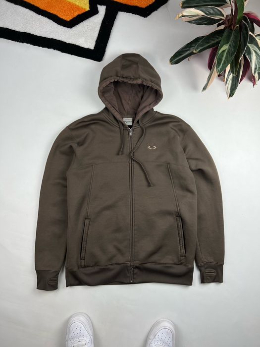 Oakley Vintage Oakley Fleece hoodie ninja Y2K Gorpcore Style | Grailed