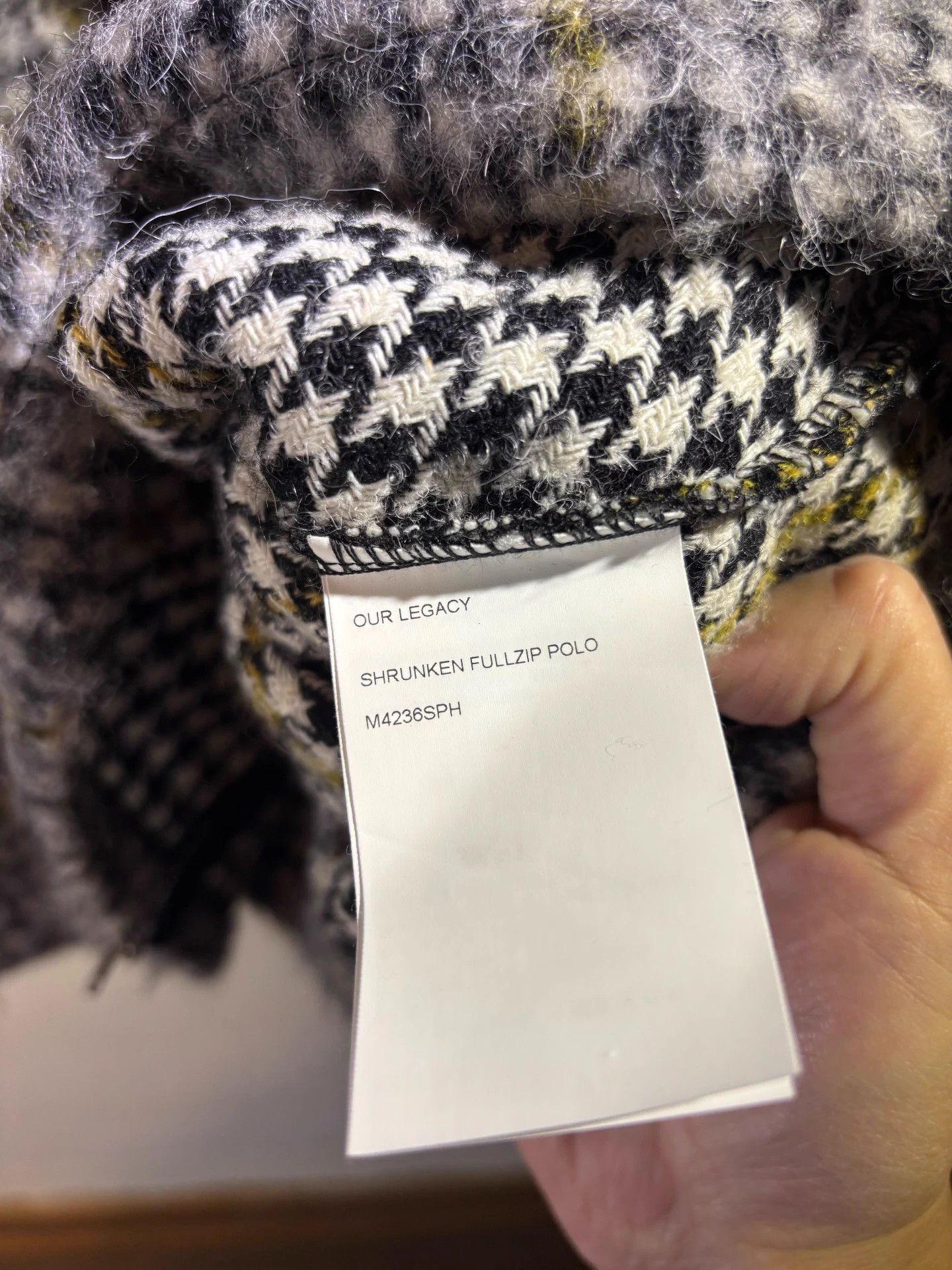 Our Legacy Our Legacy 99% New Wool Blend Zip Jacket 52 small Size US L / EU 52-54 / 3 - 7 Thumbnail