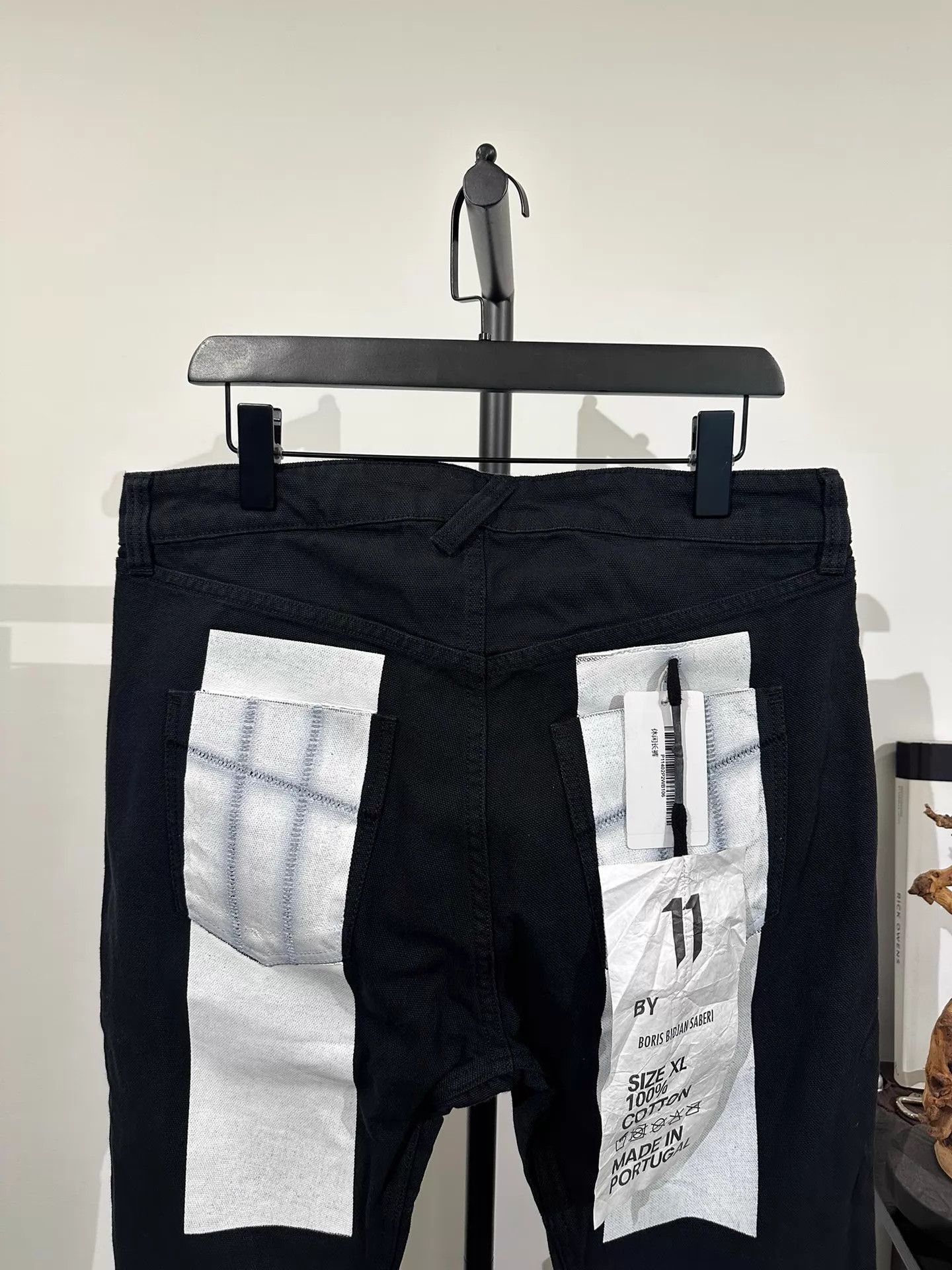 Boris Bidjan Saberi Boris Bidjan Saberi 11by bbs P1 canvas pants new w/ tags Size US 36 / EU 52 - 4 Thumbnail