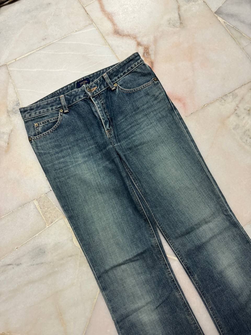 Edwin Flared💥Something Edwin Mudwash Bell Bottom Sick Jean Size US 28 / EU 44 - 6 Thumbnail
