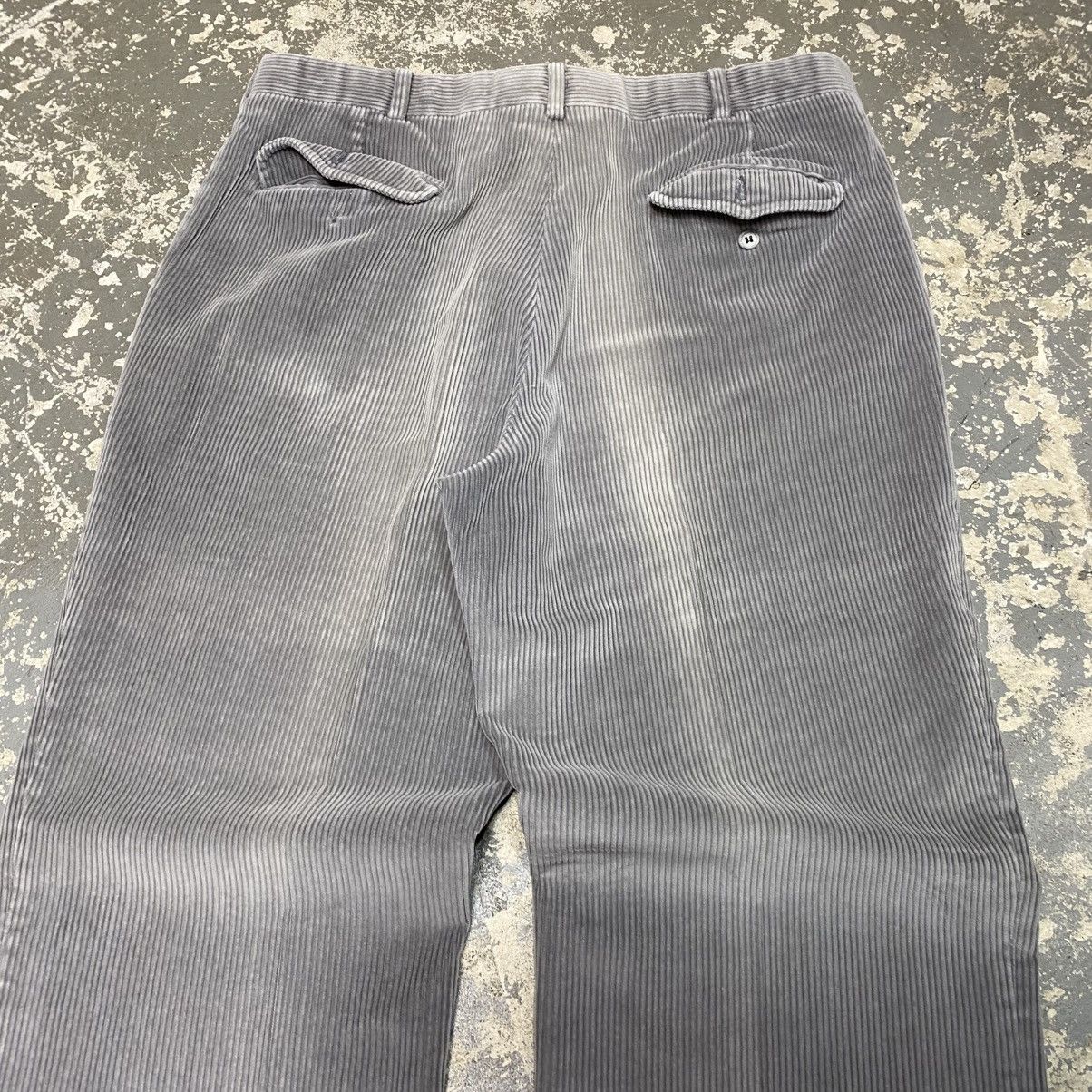 Lands' End Vintage Lands End Thick Corduroy Grey Baggy Y2k Pants Size US 34 / EU 50 - 8 Thumbnail