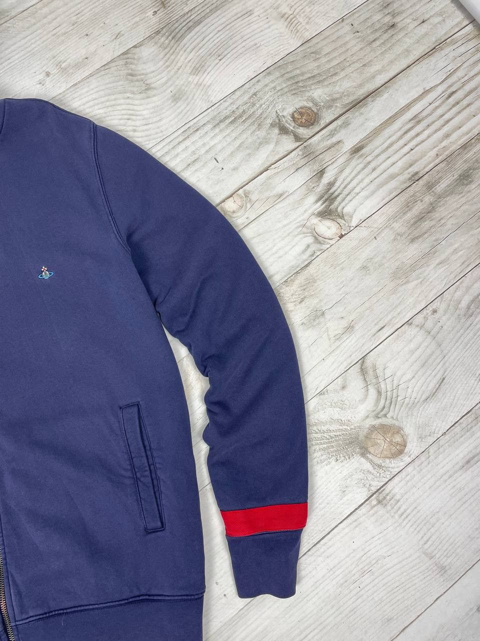 Vivienne Westwood Vivienne Westwood Hoodie Logo Orb Zip Up Y2K Size US XL / EU 56 / 4 - 4 Thumbnail