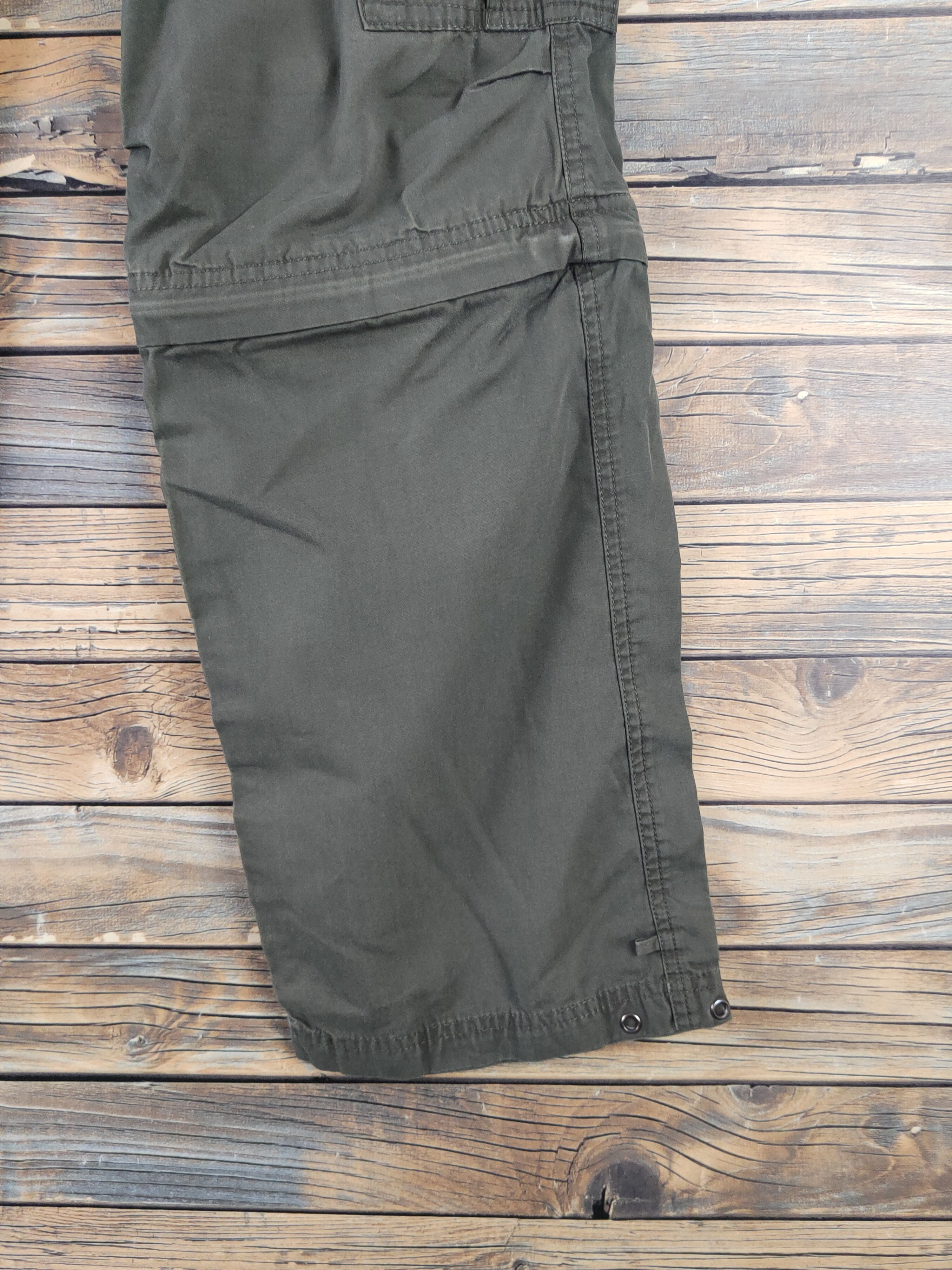 Japanese Brand DL Japanese Brand Dark Olive Multipocket Cargo Pants #2145 Size US 32 / EU 48 - 6 Thumbnail