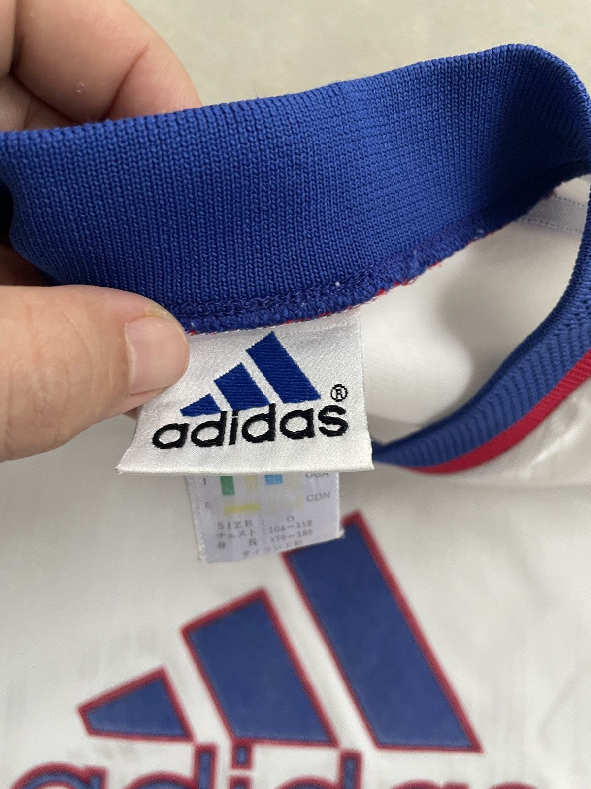 Adidas × Vintage VINTAGE ADIDAS JERSEY BIG LOGO Size US L / EU 52-54 / 3 - 4 Thumbnail