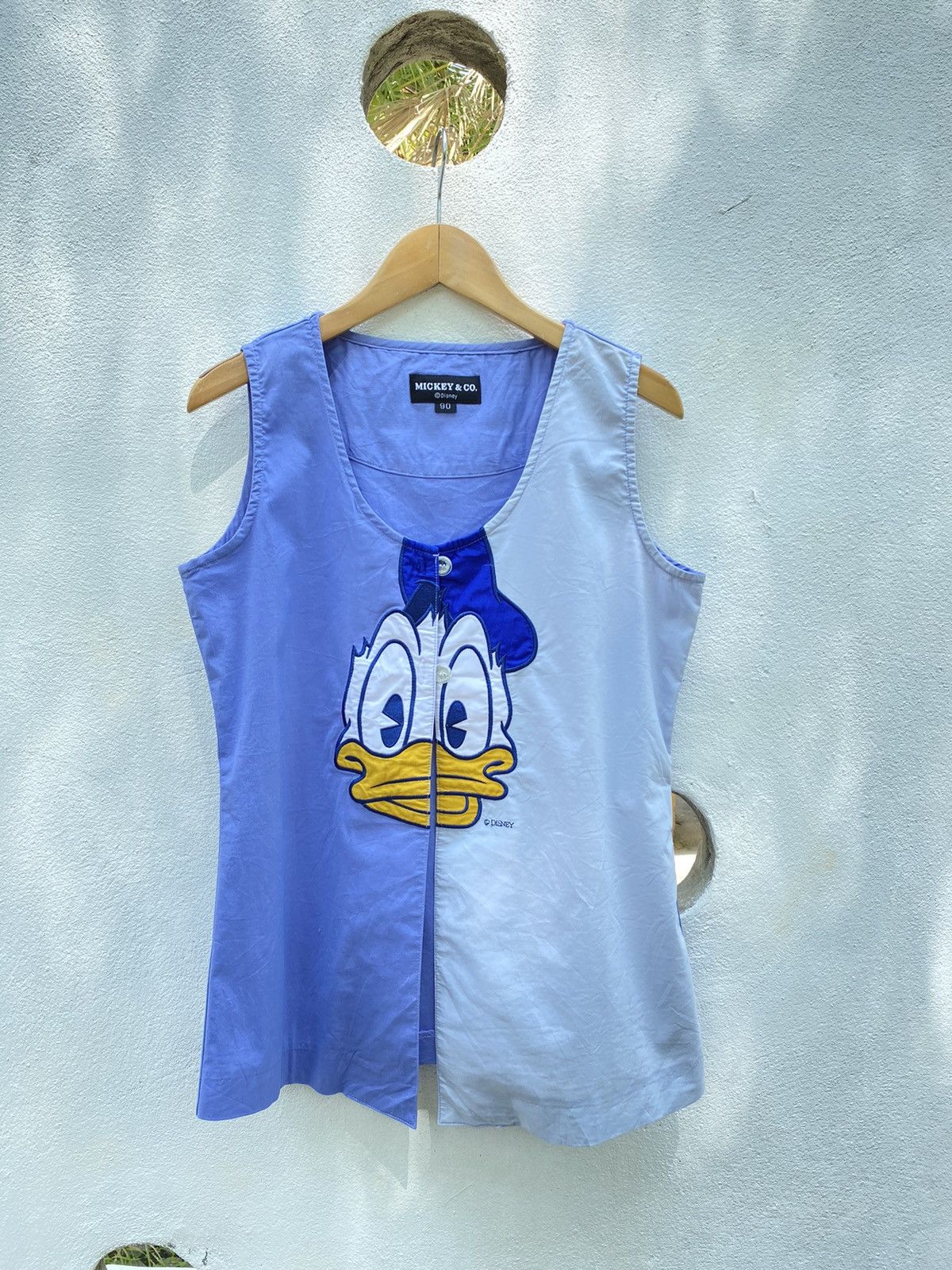 Disney Donald Duck blouse Size ONE SIZE - 2 Thumbnail
