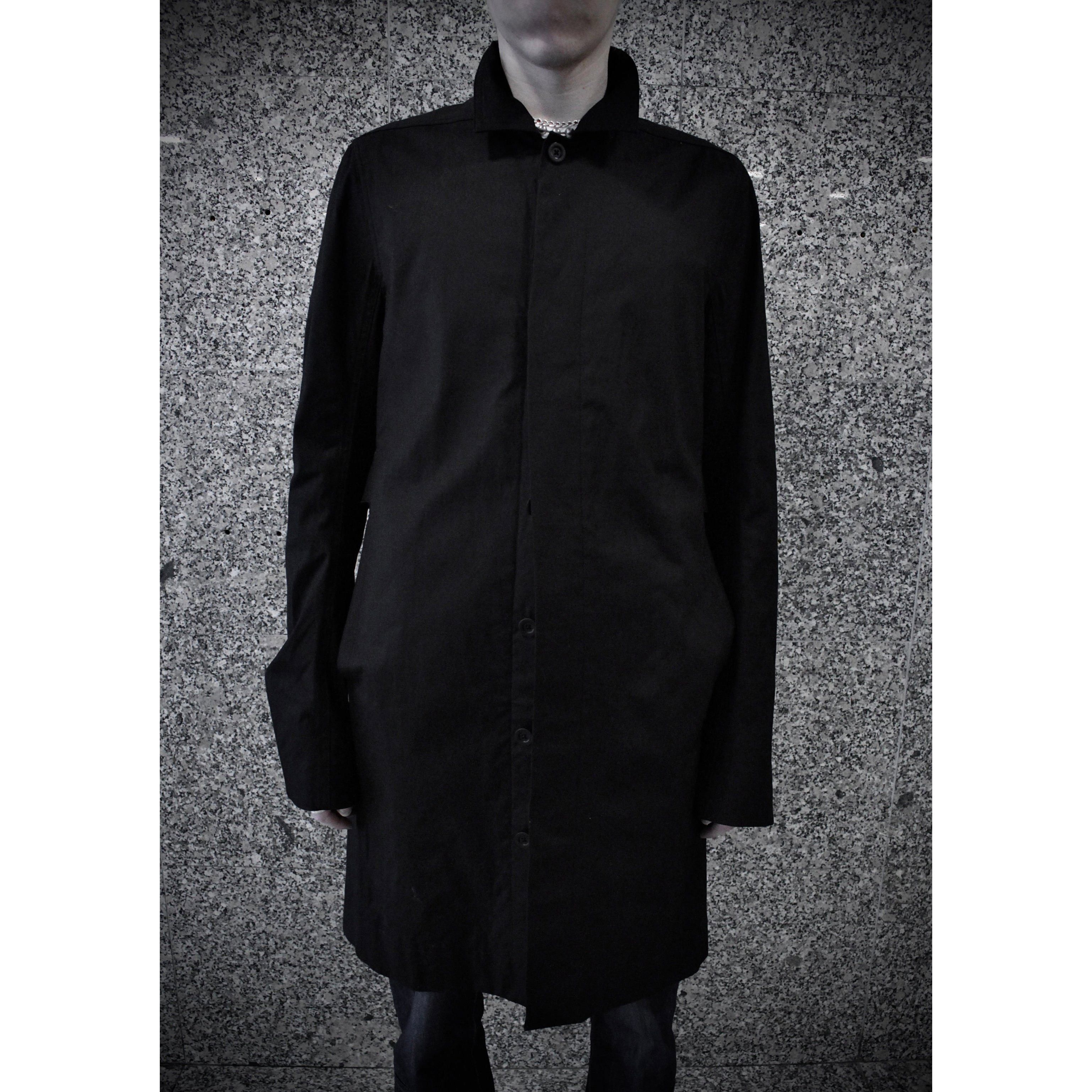 Rick Owens Rick Owens DRKSHDW SS17 “WALRUS” Cotton Mac Work Coat Size US M / EU 48-50 / 2 - 2 Thumbnail