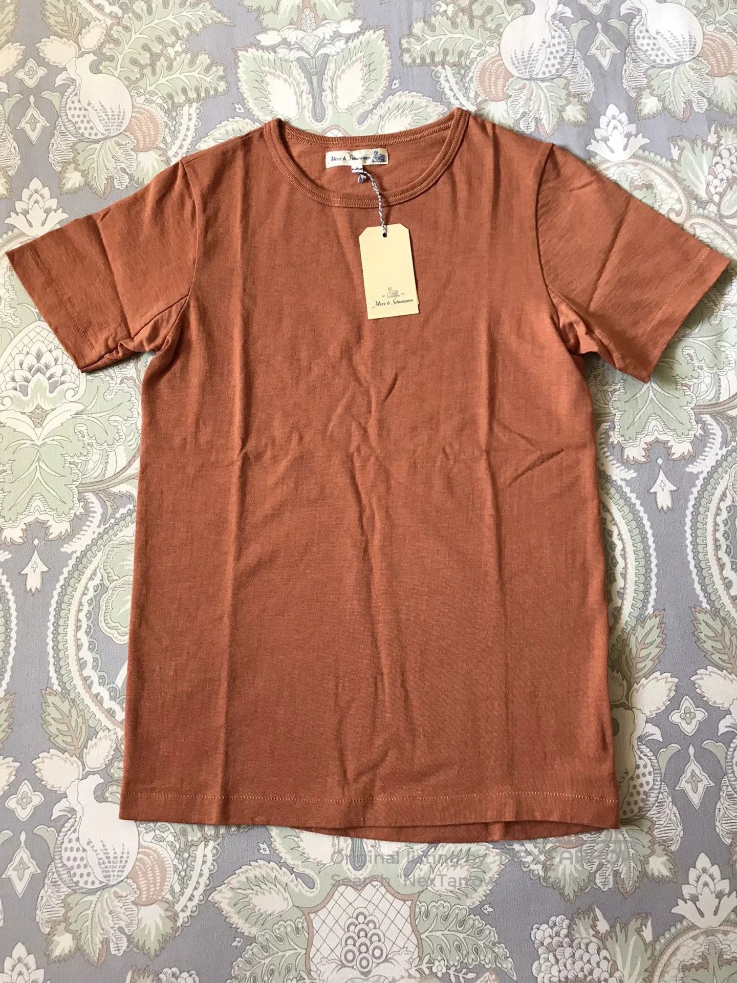 Merz B. Schwanen Merz b. Schwanen Organic Cotton Short Sleeve T. Size US XL / EU 56 / 4 - 1 Thumbnail