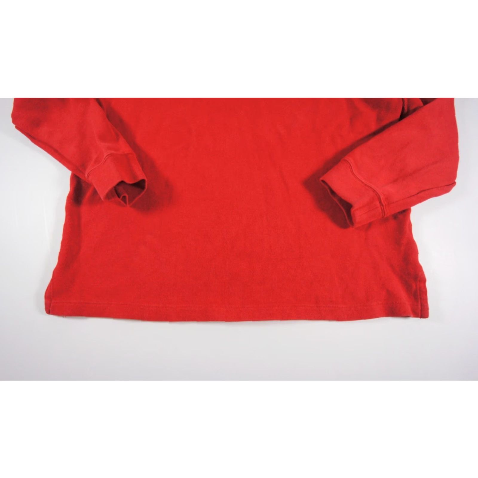 Polo Ralph Lauren VINTAGE Polo Ralph Lauren Men's Sweater XL Red Knit Pullover 1/4 Zip Preppy Classic Size US XL / EU 56 / 4 - 4 Thumbnail