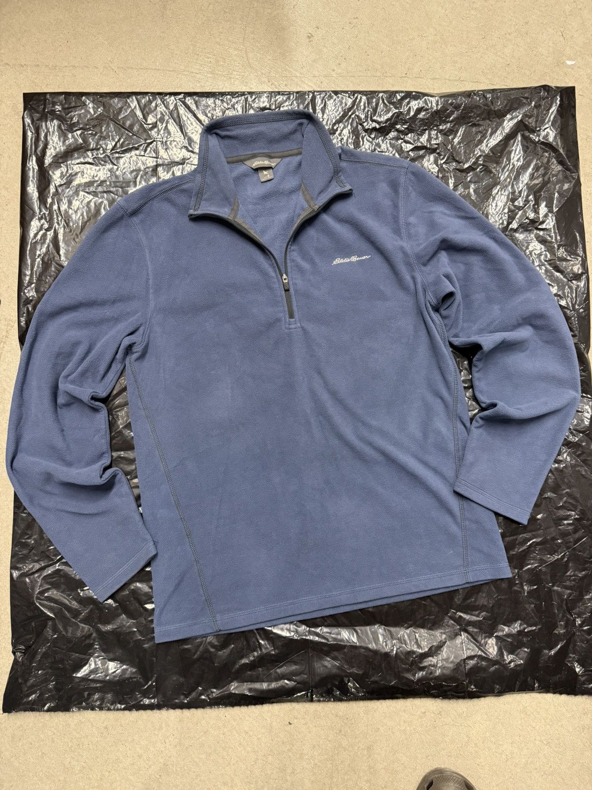 Eddie Bauer Eddie Bauer Half zip Navy Blue sweater Size US S / EU 44-46 / 1 - 1 Thumbnail