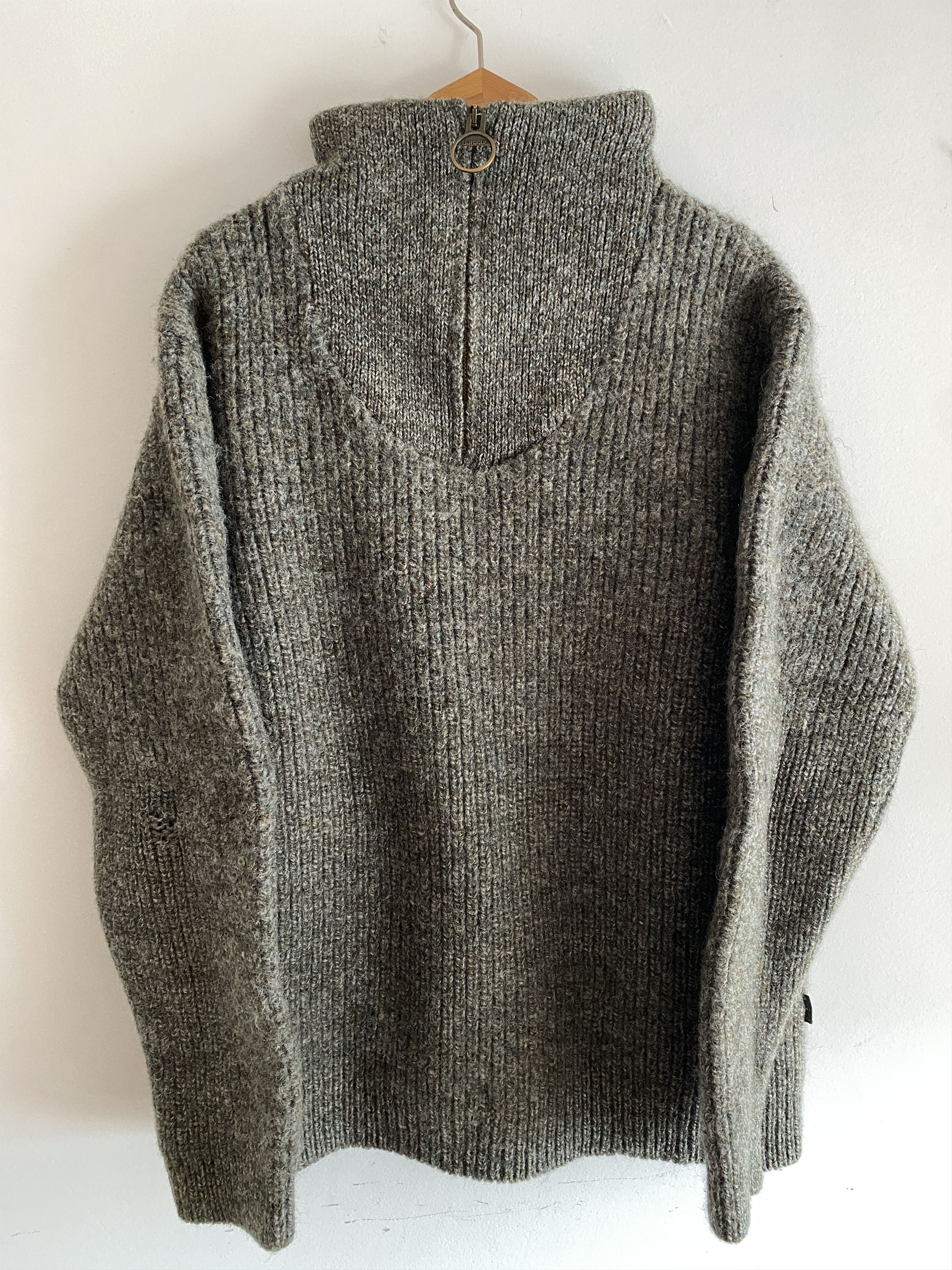 Barbour Vintage Barbour Zip Sweater Size US L / EU 52-54 / 3 - 1 Thumbnail