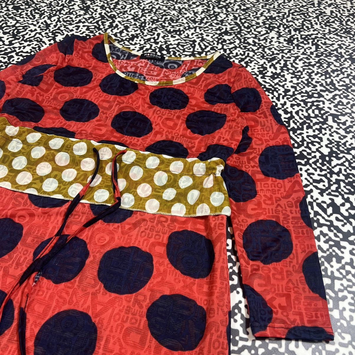 Morgan De Toi Vintage Y2K Mogran De Toi Japanese Style Retro Mini Dress Size M / US 6-8 / IT 42-44 - 8 Thumbnail