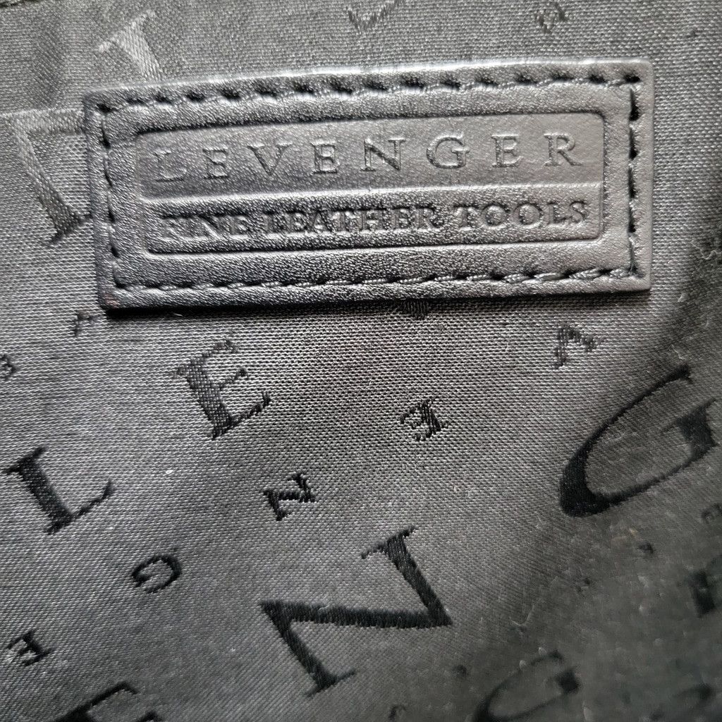 Other Levenger Crocodile Embossed Genuine Leather Messenger Briefc Size ONE SIZE - 14 Thumbnail