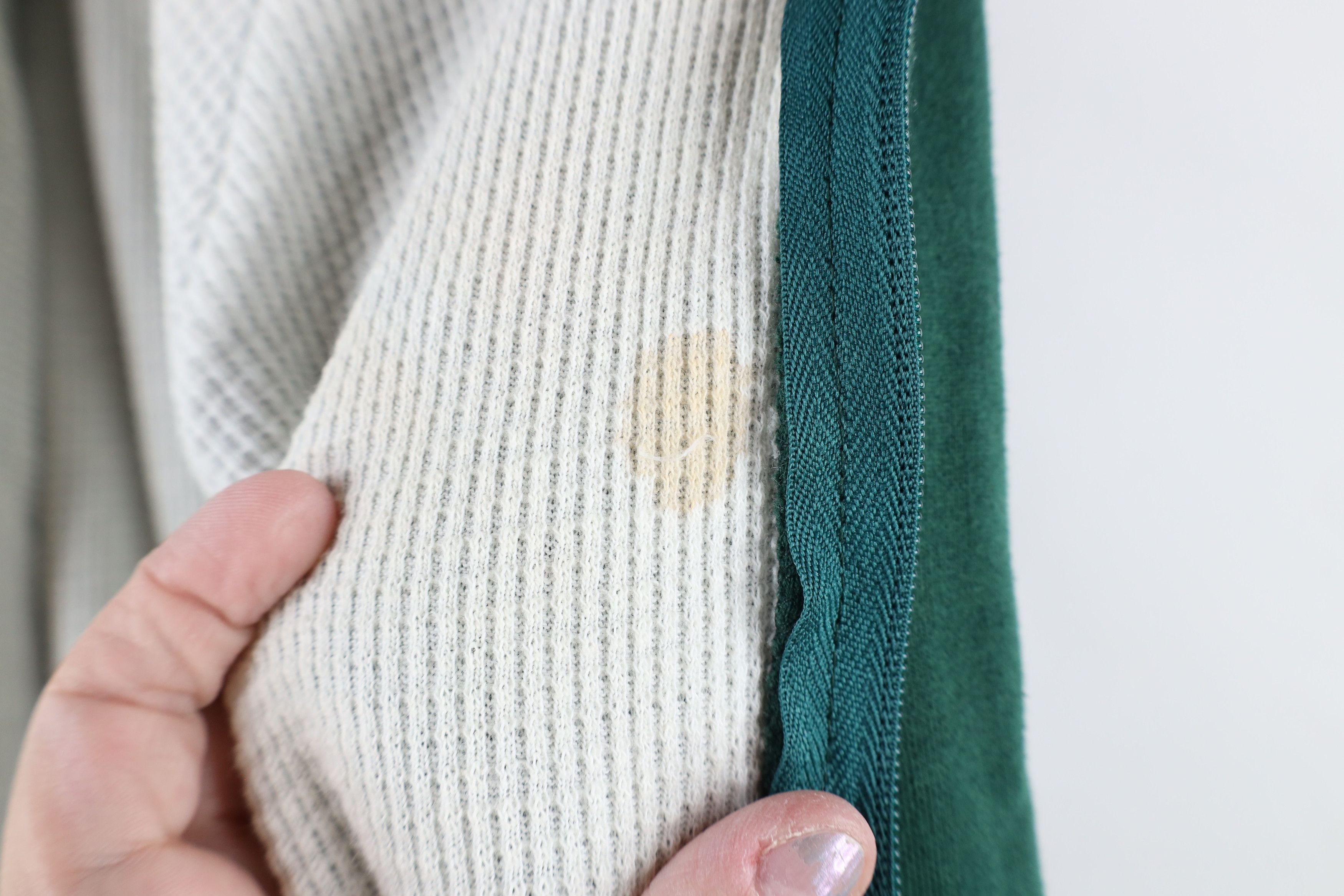 Vintage Vintage 90s Streetwear Thermal Waffle Knit Lined Hoodie Size US XXL / EU 58 / 5 - 12 Thumbnail