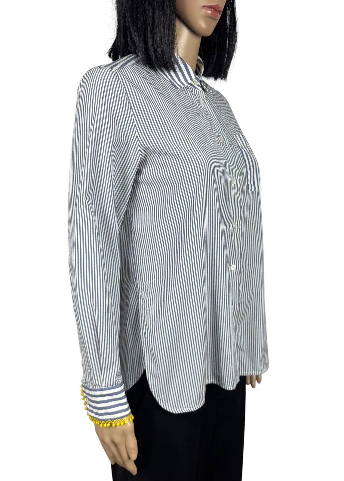 Weekend Max Mara Weekend Max Mara Striped Shirt Size S / US 4 / IT 40 - 3 Thumbnail