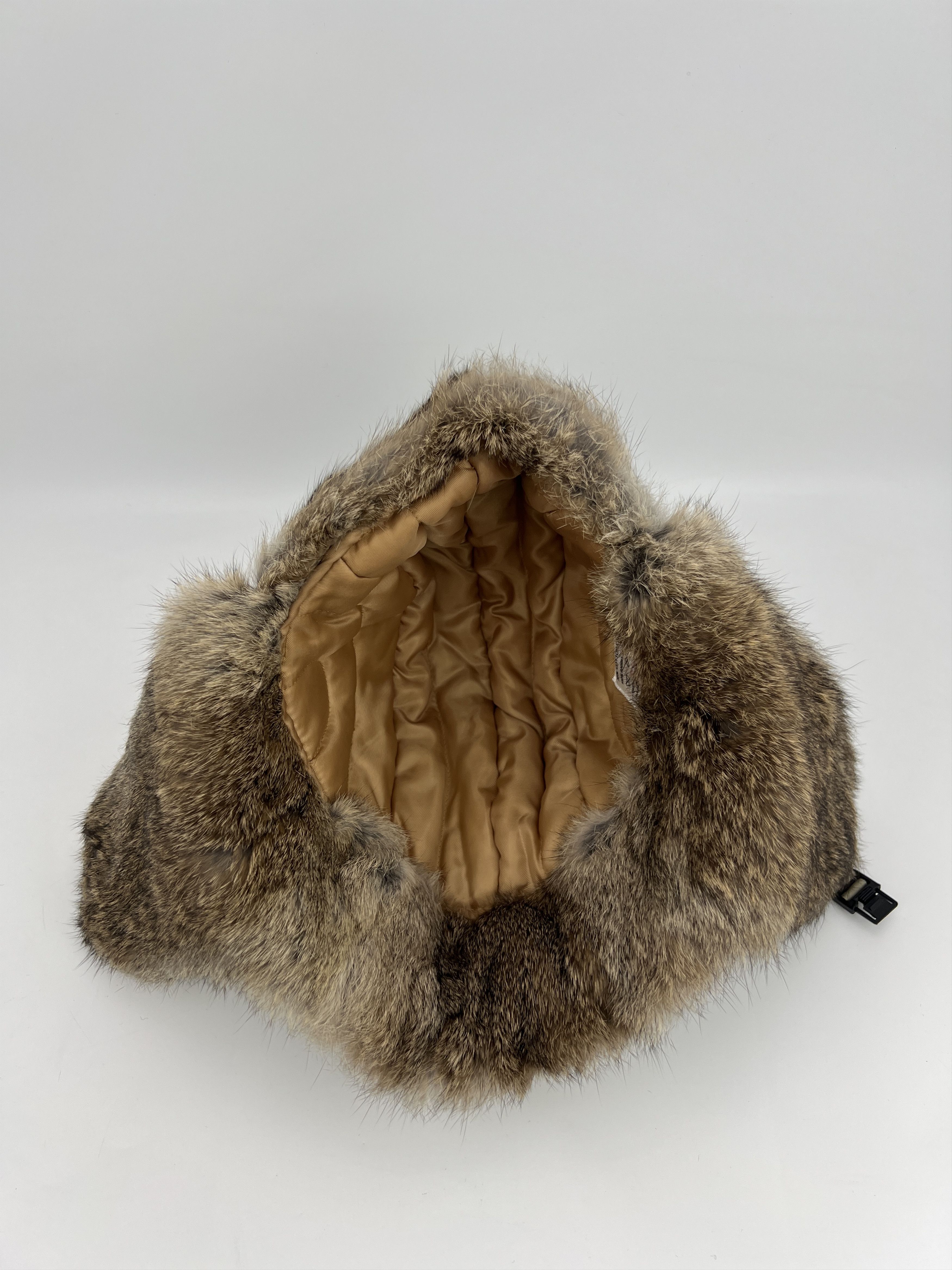 Vintage Vintage Real Fur Ushanka Floppy Fuzzy Hat Size ONE SIZE - 4 Thumbnail