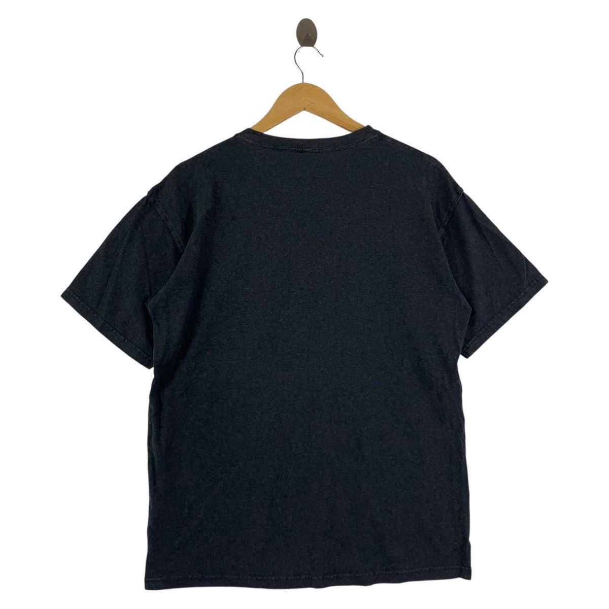 Manastash × Vintage Vintage MANASTASH black on black centre logo embroidery tee Size US M / EU 48-50 / 2 - 4 Thumbnail