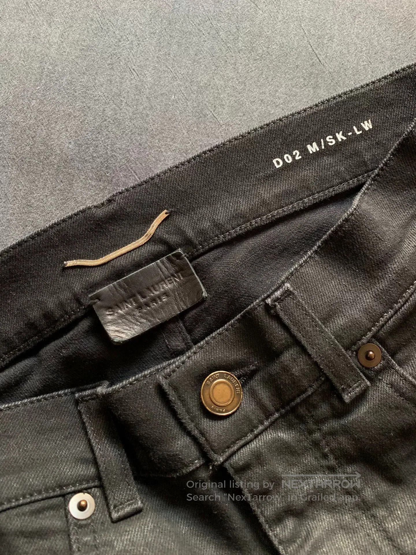 Saint Laurent Paris SAINT LAURENT SLP Washed Jeans. Size US 30 / EU 46 - 5 Thumbnail