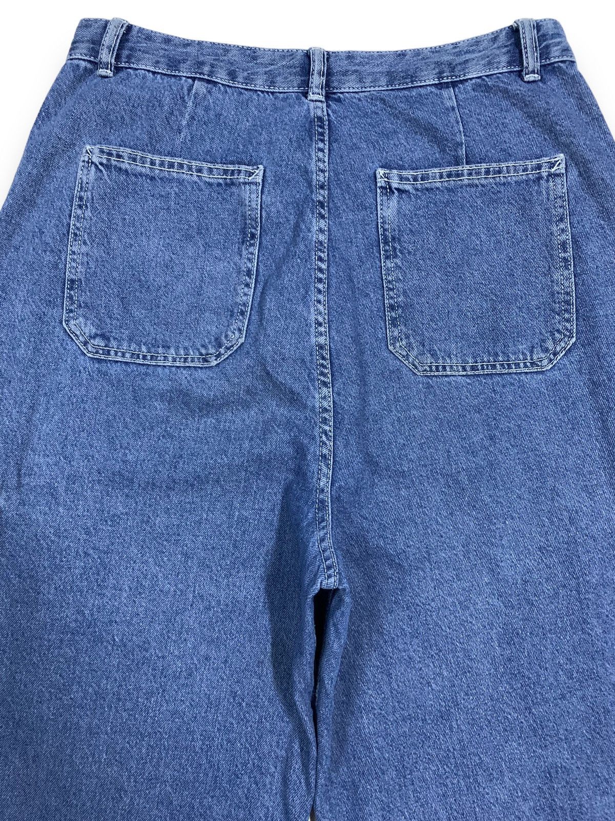 Bershka Vintage Bershka High Waist Baggy Wide Leg Cargo Jeans Size US 30 / EU 46 - 13 Thumbnail