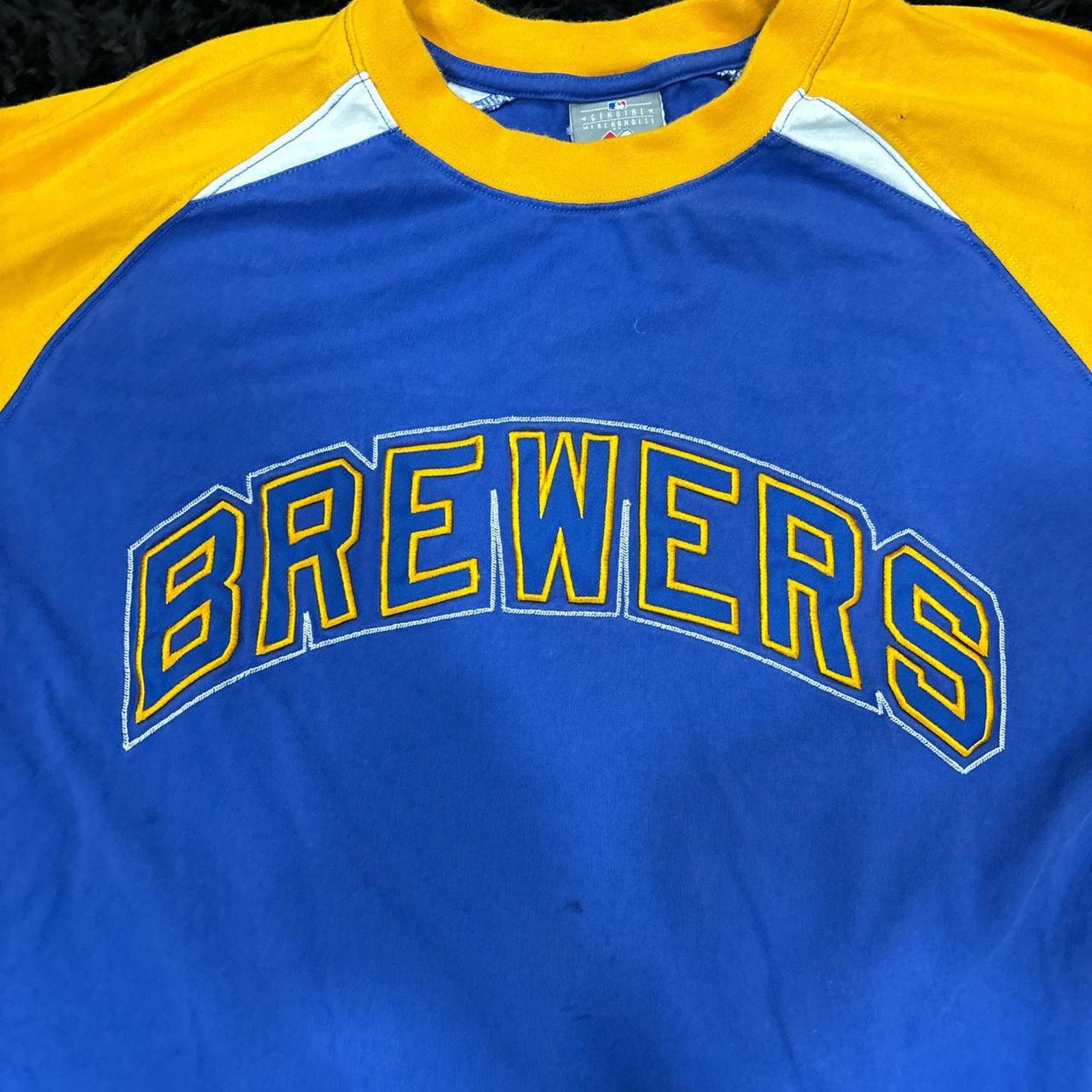 Majestic Milwaukee brewers baseball tee Size US L / EU 52-54 / 3 - 2 Thumbnail