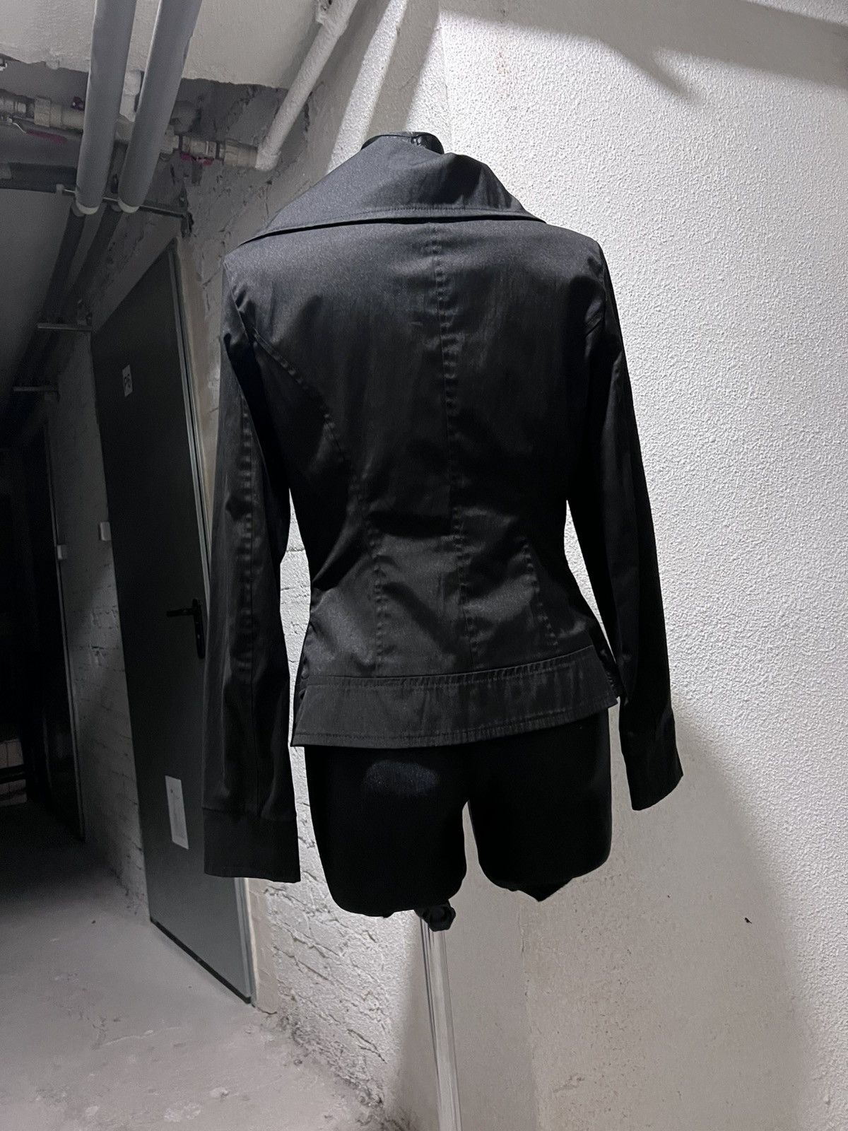 Rick Owens Asymmetrical Zip Avant Garde Jacket Size M / US 6-8 / IT 42-44 - 4 Thumbnail