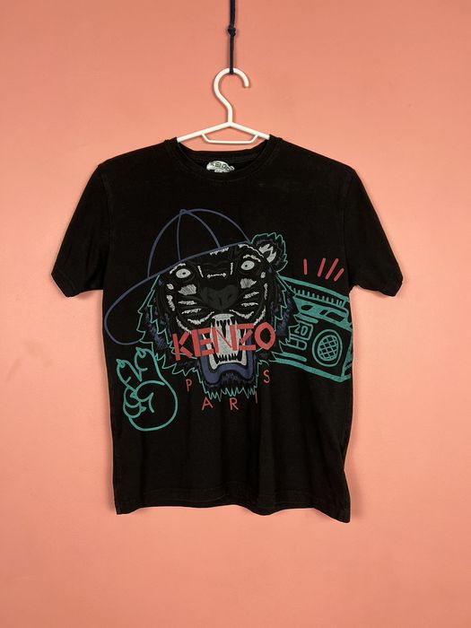 Kenzo Kenzo tee shirt logo y2k sale kids size Grailed