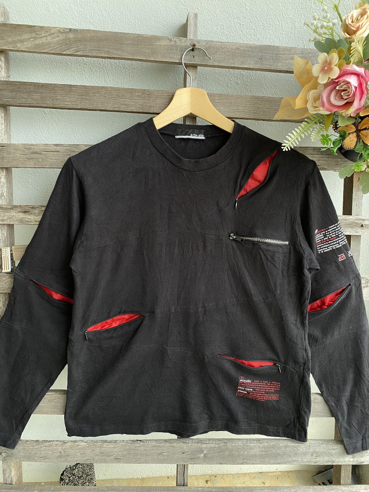 In The Attic In the attic zipper Tshirt Size M / US 6-8 / IT 42-44 - 1 Thumbnail