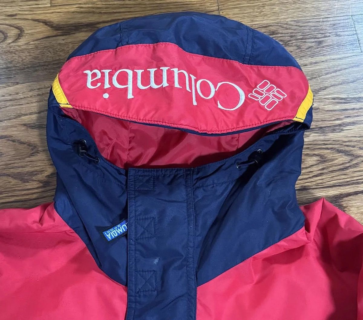Columbia Vintage Columbia Sport Pullover Navy / Red Jacket (Size L) Size US L / EU 52-54 / 3 - 2 Thumbnail