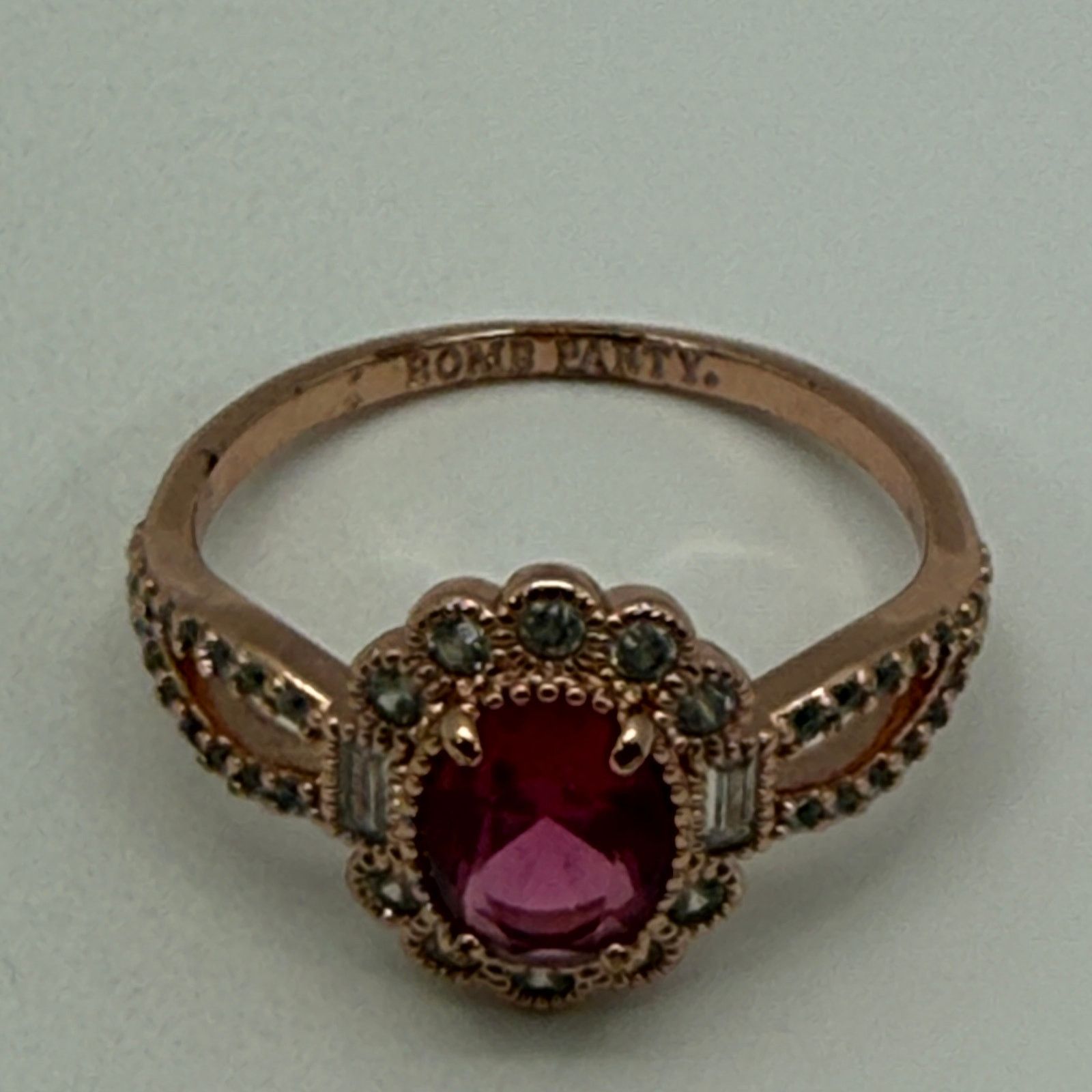 Other Bomb Party RBP3637 Classic Chic Lab Created Ruby Size 9 Ring Size ONE SIZE - 6 Thumbnail