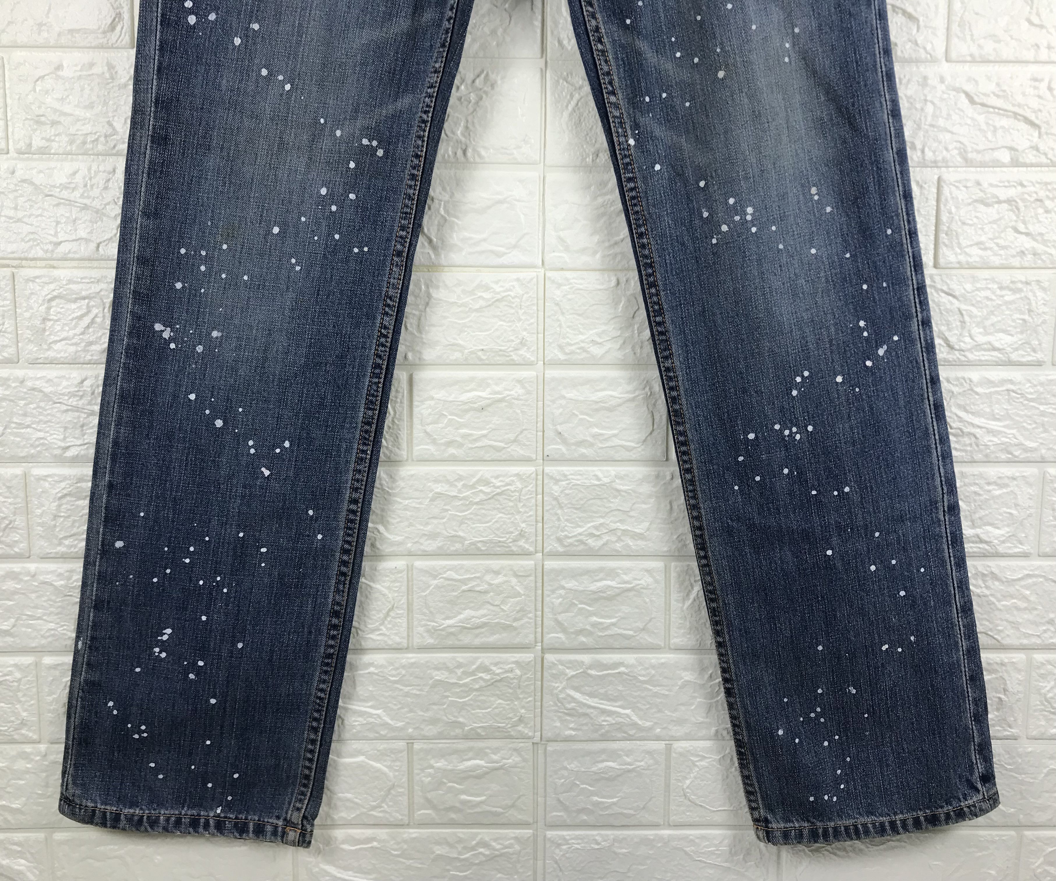semanticdesign Vintage Semantic Design Paint Splatter Jeans Size US 30 / EU 46 - 3 Thumbnail