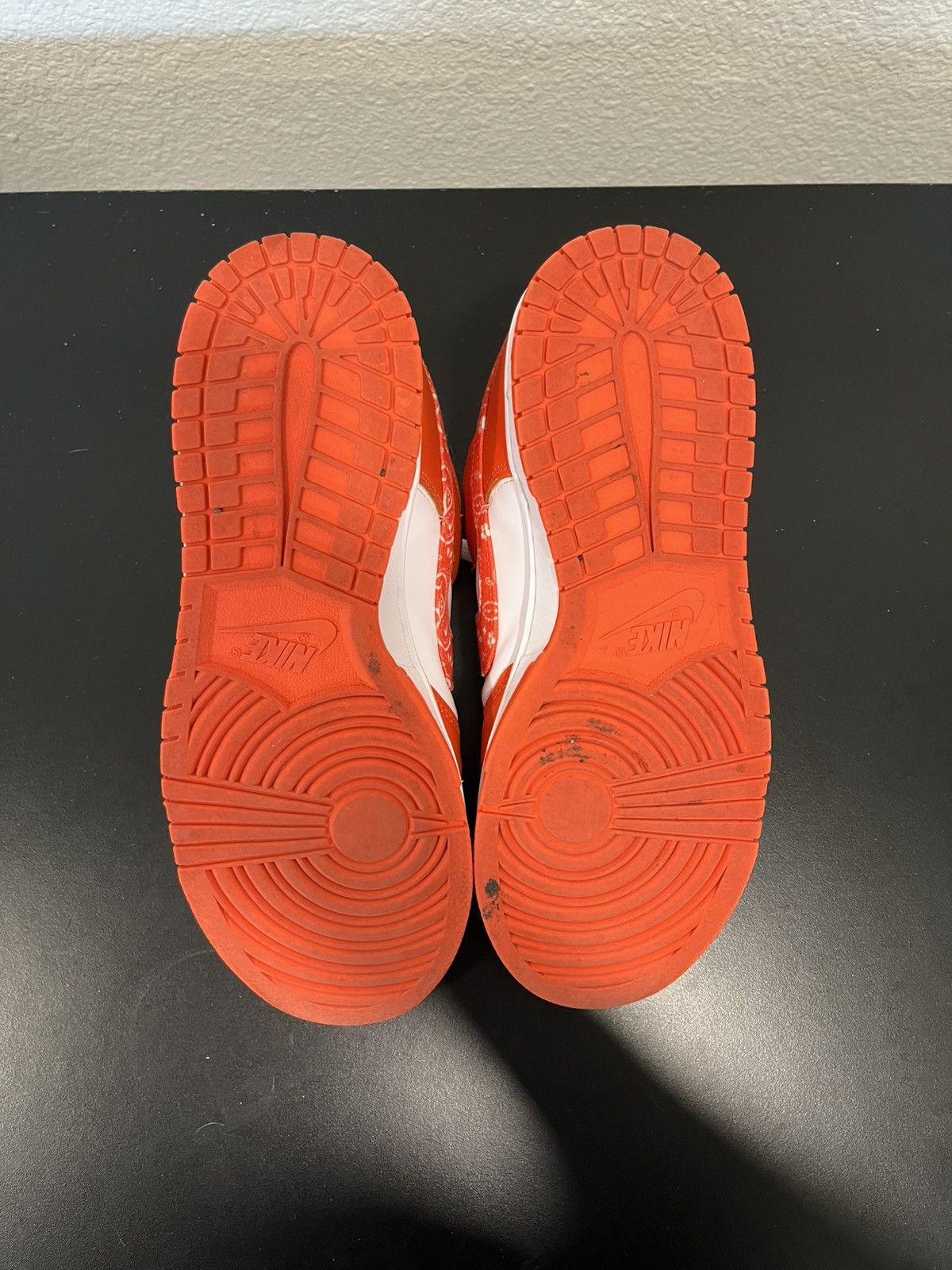 Nike Nike dunk orange paisley Size US 8.5 / EU 41-42 - 7 Thumbnail
