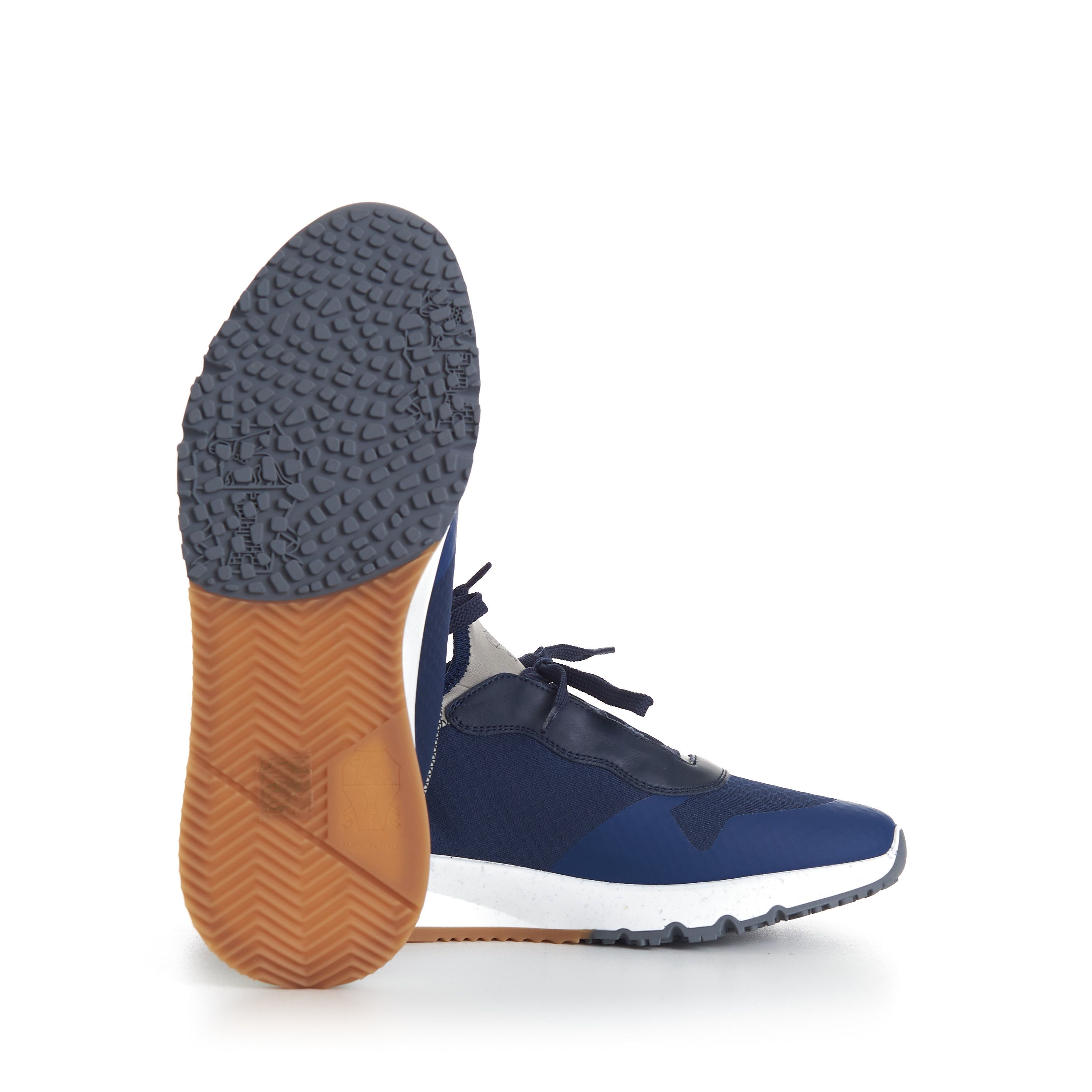 Brunello Cucinelli Navy Blue Low Top Runners Sneakers - Size 8,5 Size US 8.5 / EU 41-42 - 11 Thumbnail