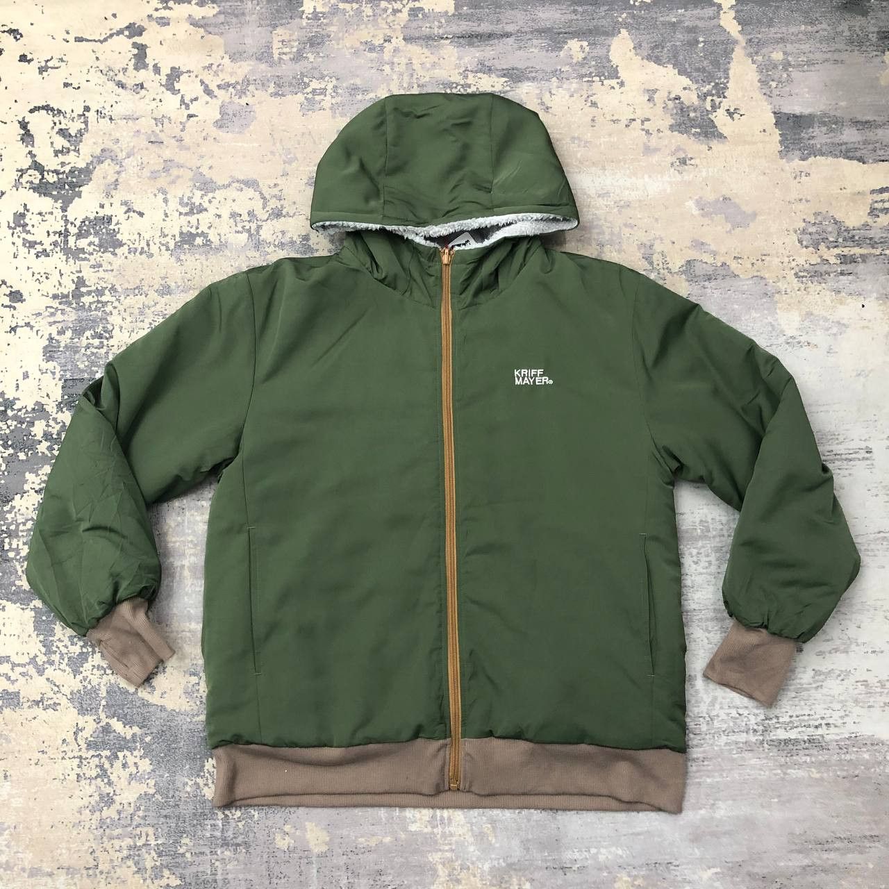 Japanese Brand Y649 KRIFF MAYER FLEECE REVERSIBLE JACKETS Size US L / EU 52-54 / 3 - 2 Thumbnail