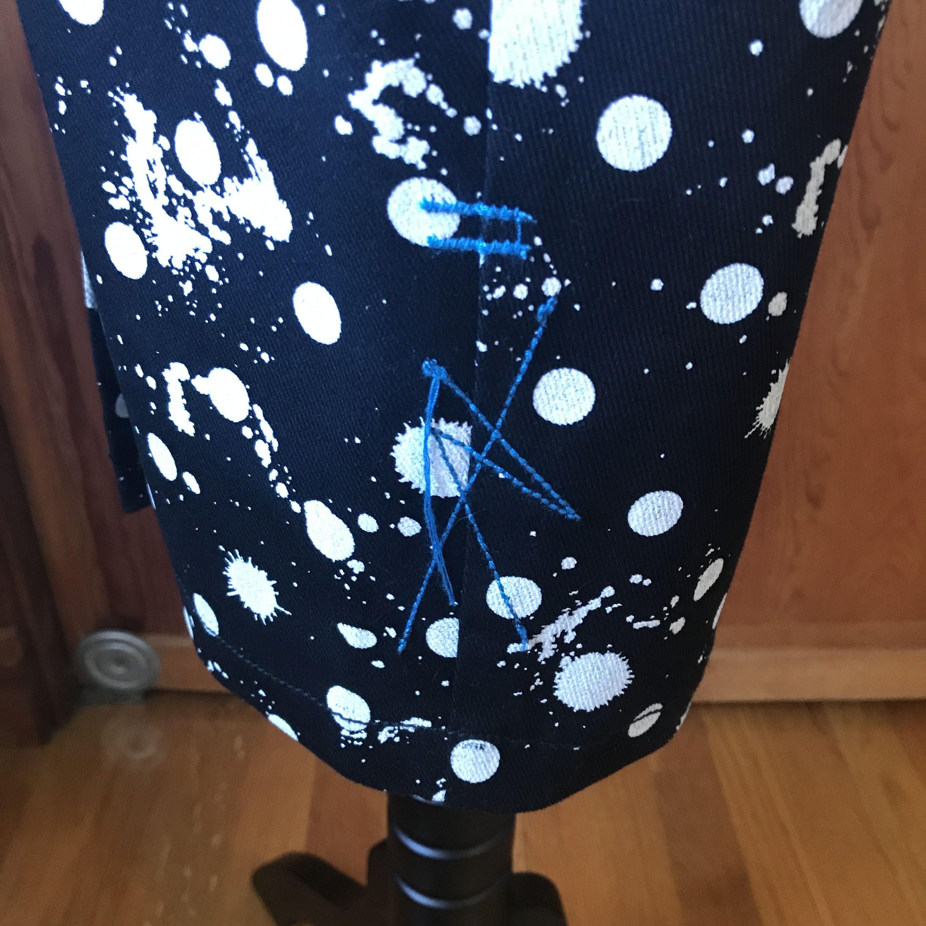 Lip Service Vintage Lip Service Polka Splatz Punk Goth Skirt XS Size 26" / US 2 / IT 38 - 2 Thumbnail