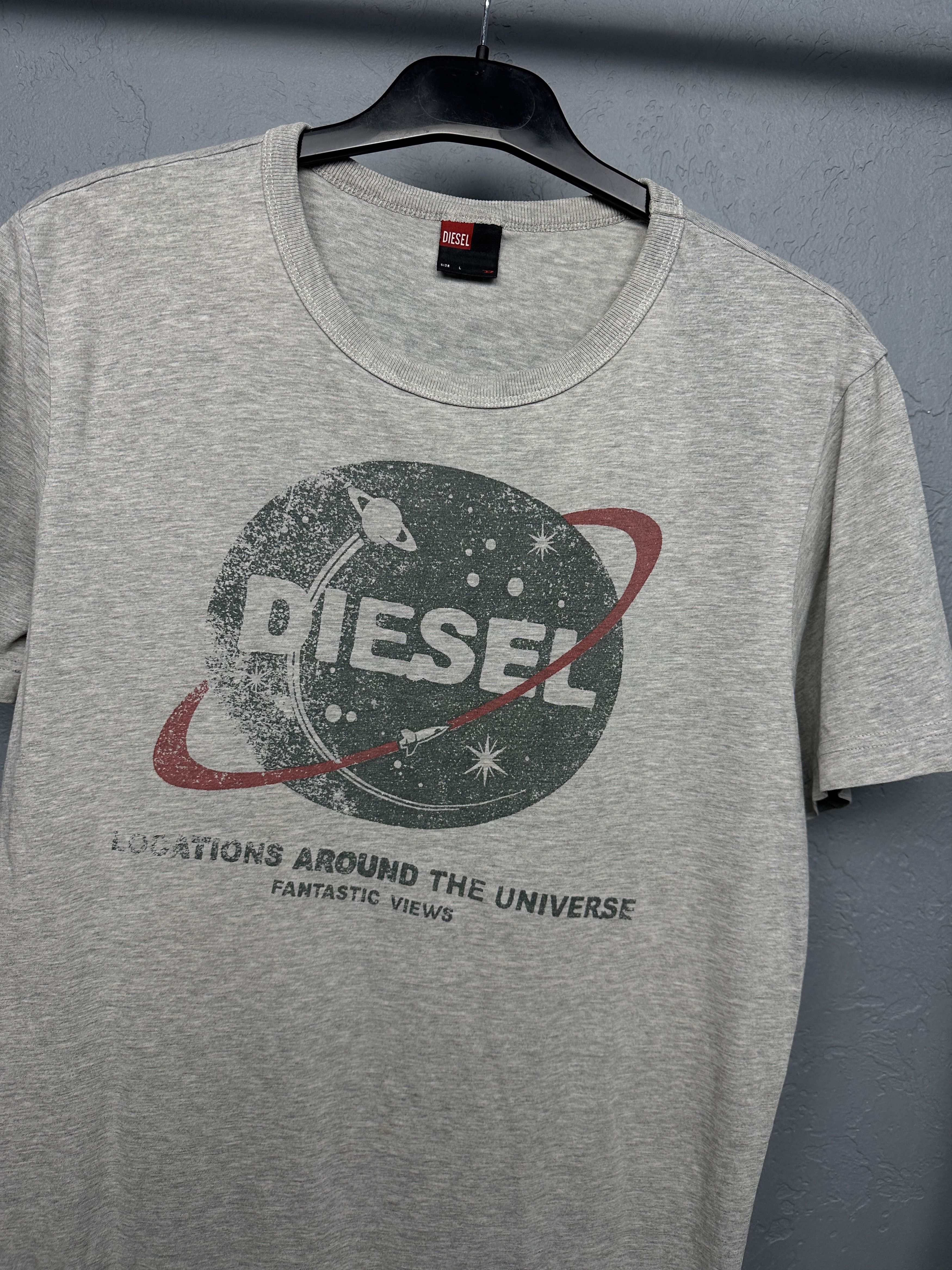 Diesel Diesel Vintage Mens T-Shirt Size US L / EU 52-54 / 3 - 2 Thumbnail