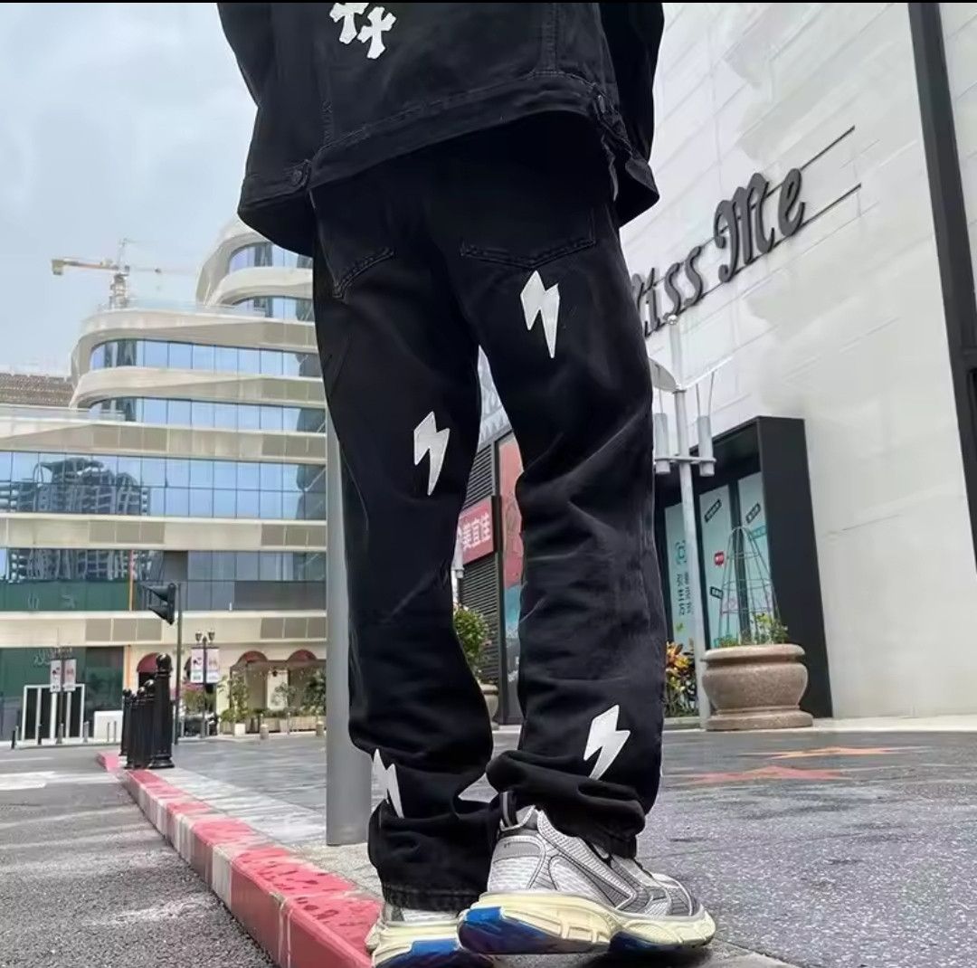 Designer × Vintage Y2k Straight Washed Loose Casual Denim Size US 30 / EU 46 - 3 Thumbnail