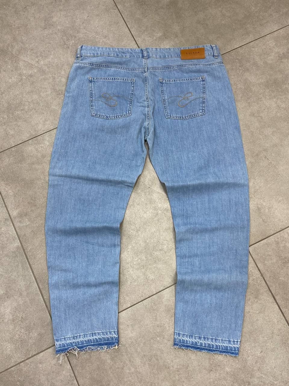 Escada Escada Sport Sexy Boyfriend Embroidered Hearts Denim Pants Size 28" / US 6 / IT 42 - 2 Thumbnail