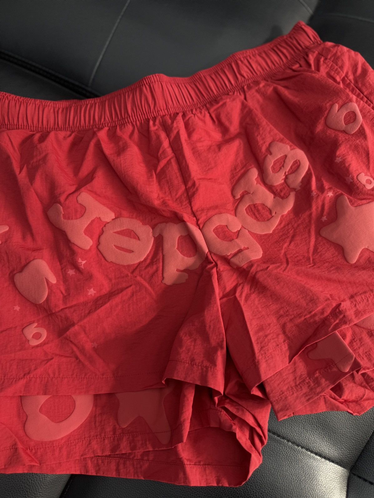 Sp5der Sp5der Double Layer STAR Shorts Size XL (NEW) Red Size US 36 / EU 52 - 3 Thumbnail