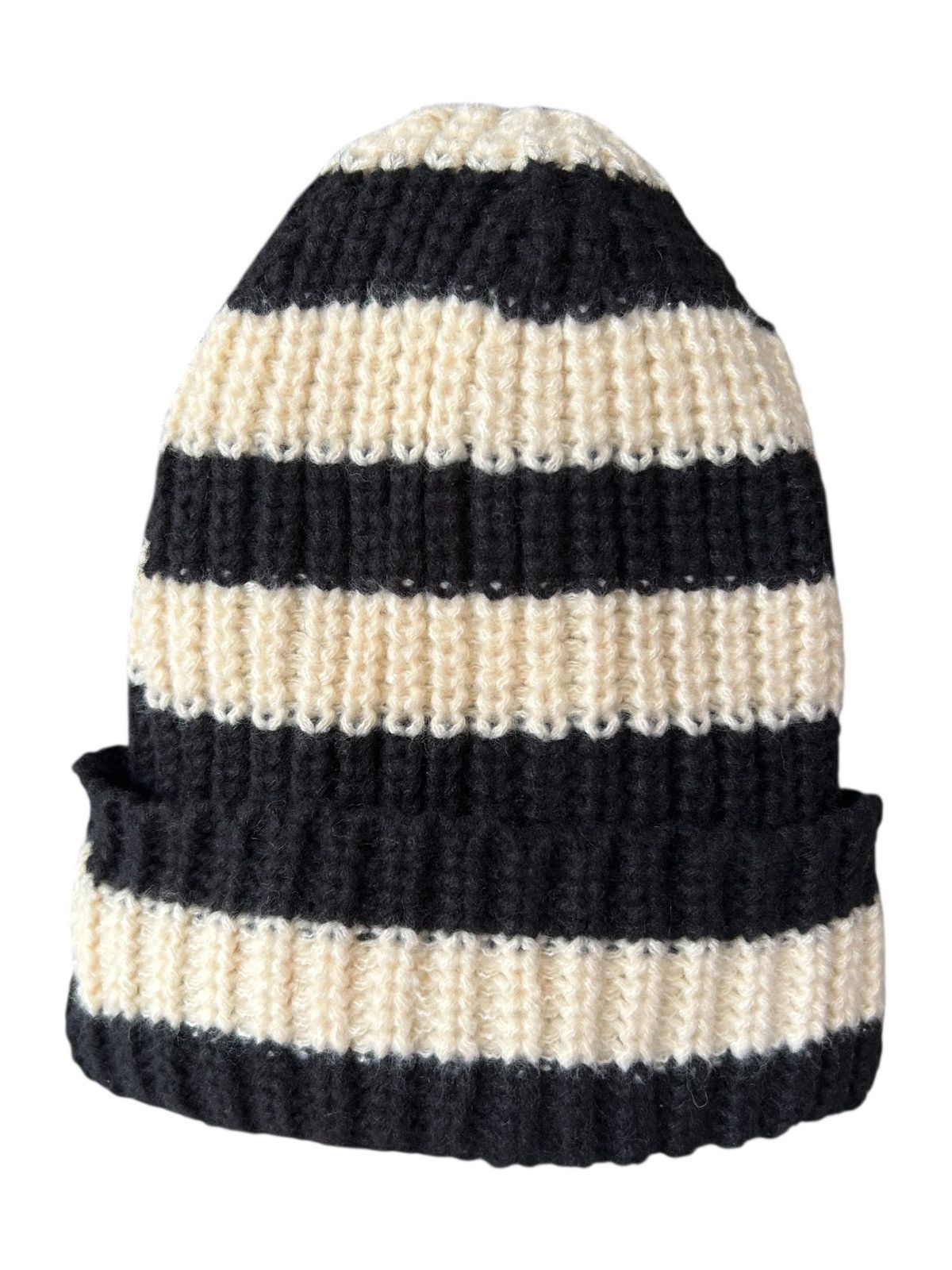 Japanese Brand Crochet Knitted Handmade Japanese Beanie Hats Size ONE SIZE - 2 Thumbnail