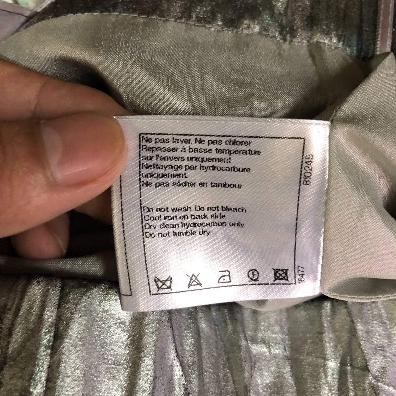 Chanel Chanel Archive 1986-88 Metallic skirt Size 28" / US 6 / IT 42 - 8 Thumbnail